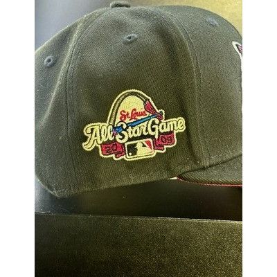 New Era St Louis Cardinals 2009 All-Star Patch 59FIFTY 7 3/8 Rare UV Size ONE SIZE - 2 Thumbnail