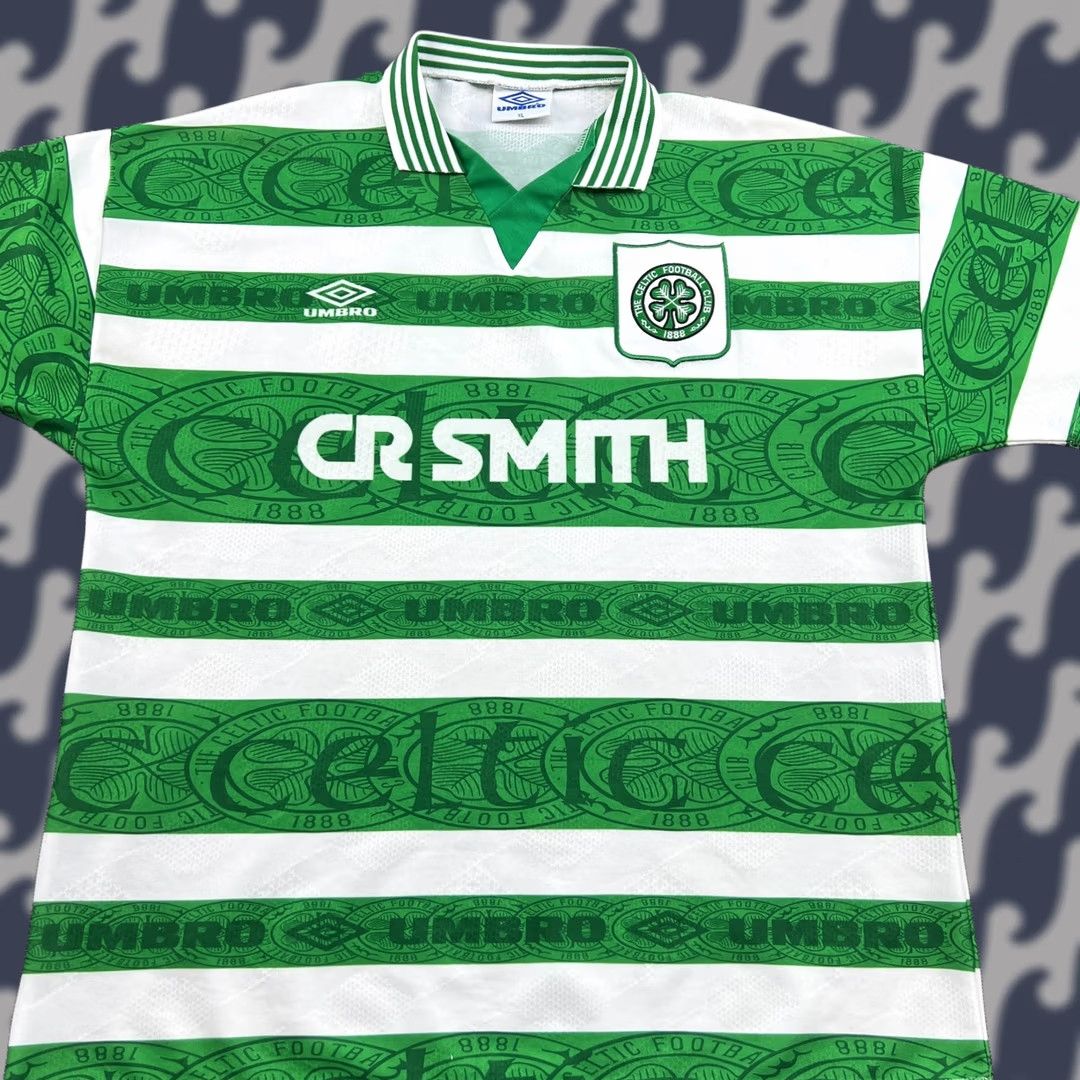 Umbro Umbro Celtic 1995 1996 1997 Home Football Jersey XL Umbro Soccer Shirt Shirt Men Multicolor Size US XL / EU 56 / 4 - 1 Thumbnail