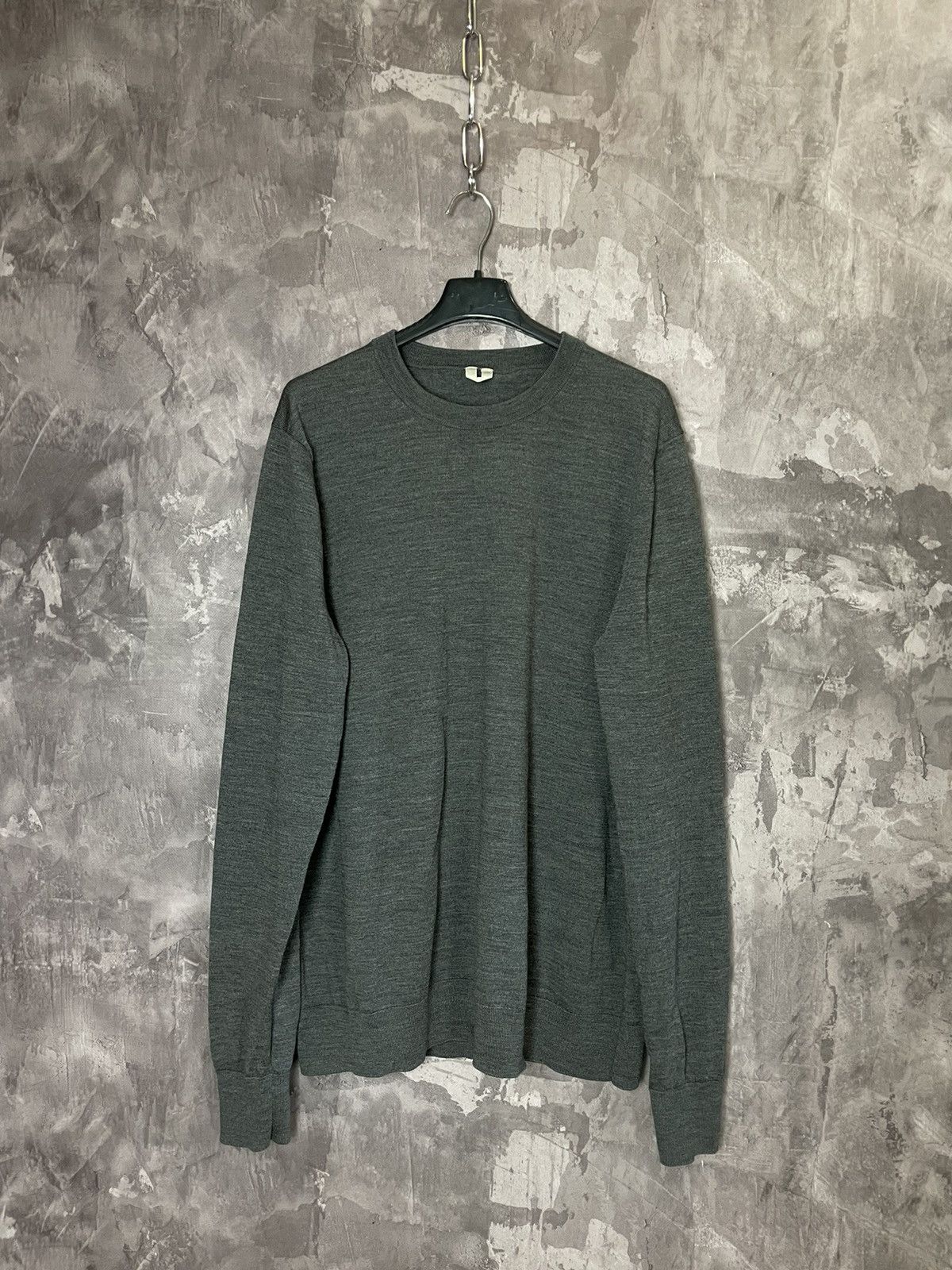 Other Arket gray basic sweatshirt crewneck luxury Size US L / EU 52-54 / 3 - 1 Thumbnail