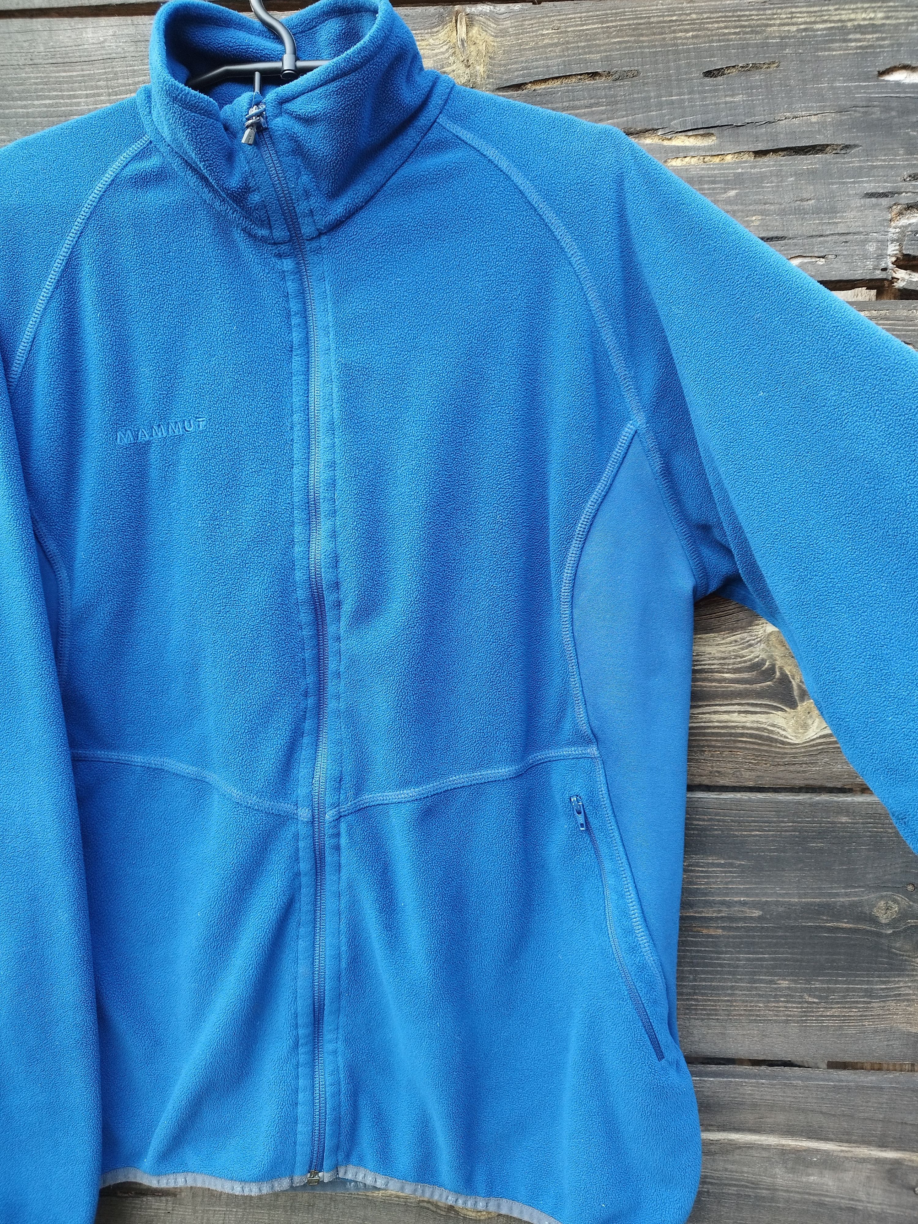 Mammut Mammut Performance Fleece Mid-Layer Jacket Blue - Men's Size US XL / EU 56 / 4 - 4 Thumbnail