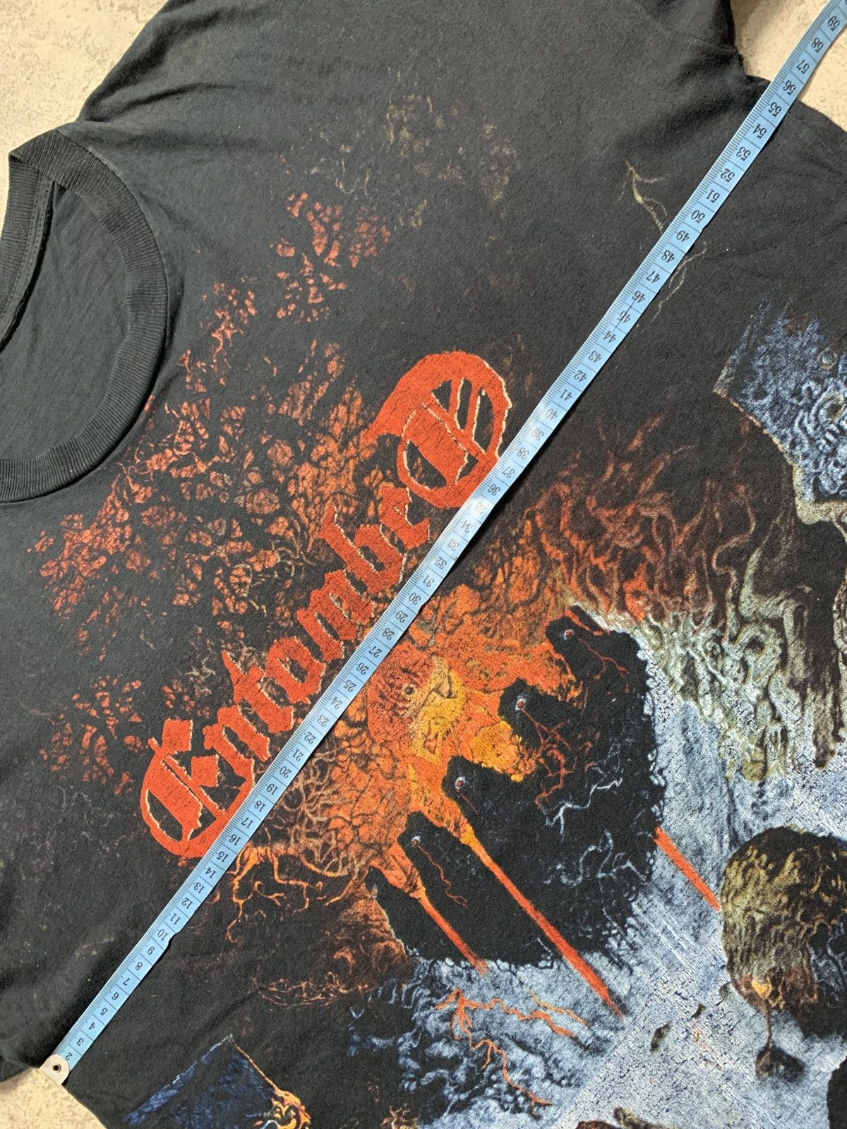 Band Tees 90s Entombed Empire Vintage Death Metal Band Tee Size US L / EU 52-54 / 3 - 7 Thumbnail
