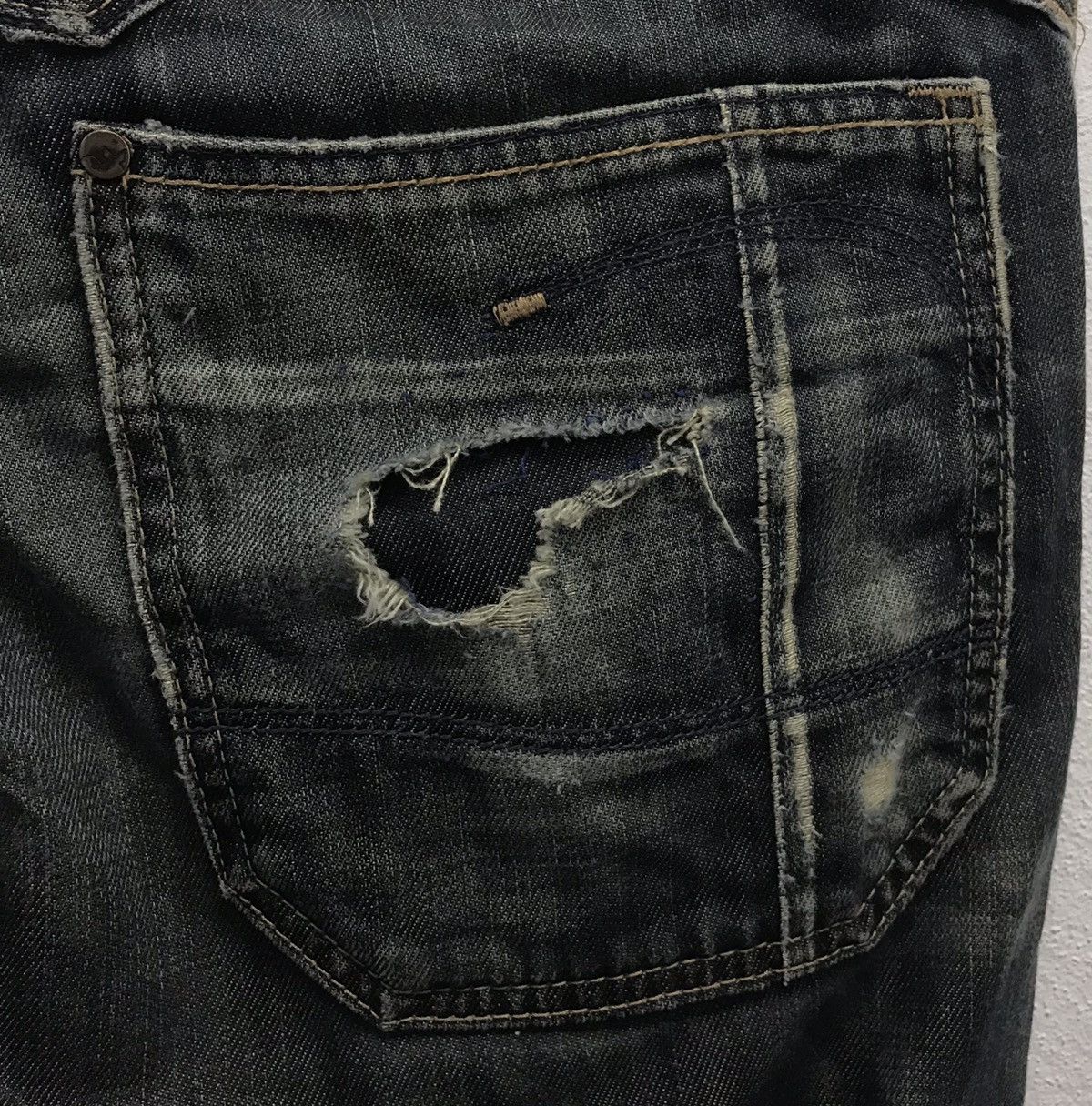 H&M × Vintage H&M FIT Bragg Denim Pants Size US 32 / EU 48 - 12 Thumbnail