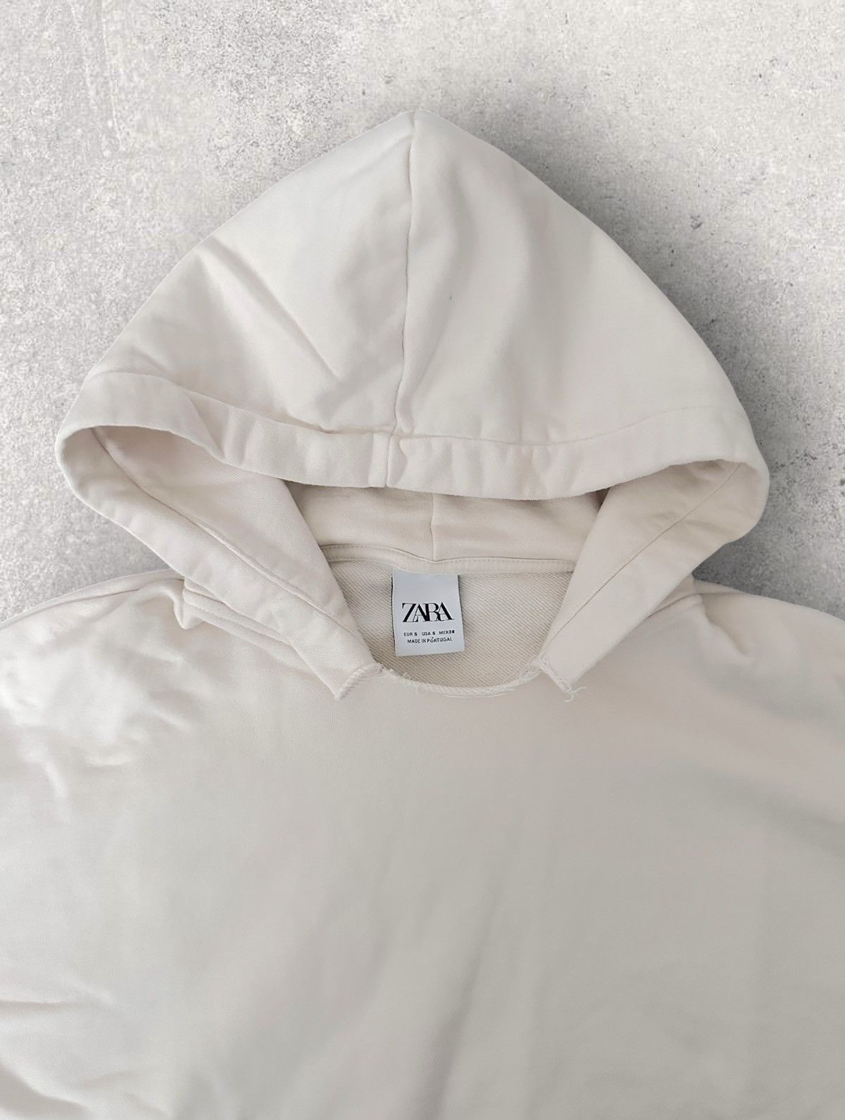 Zara Zara French Terry Cropped Hoodie Size US S / EU 44-46 / 1 - 3 Thumbnail