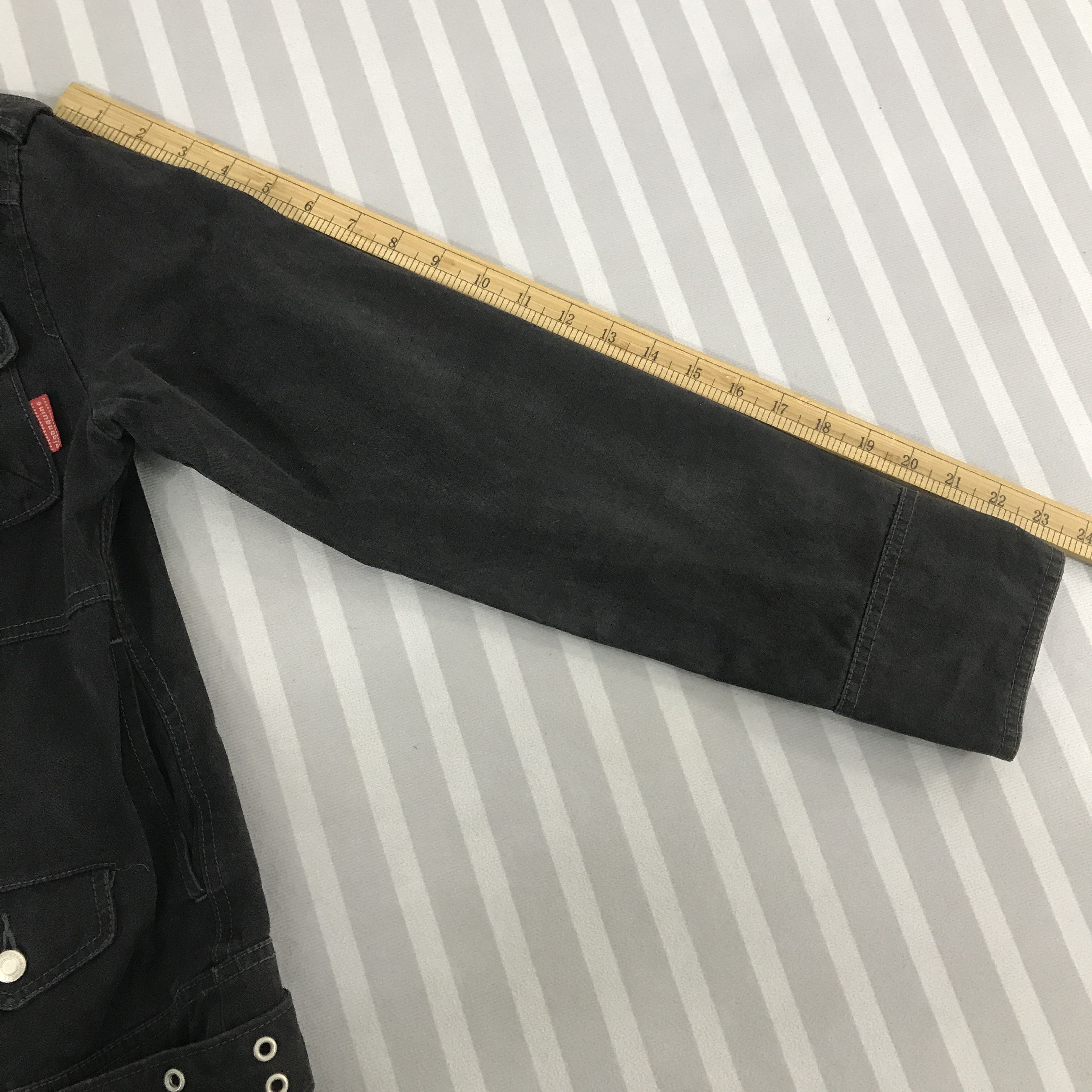 Japanese Brand Vintage Algon Quins japan style fashion Punk black Jacket Size US S / EU 44-46 / 1 - 6 Thumbnail