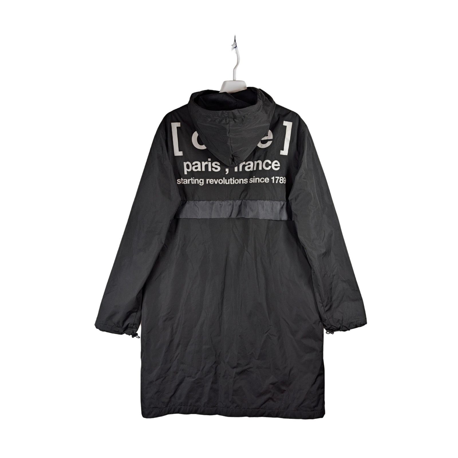 Unknown London Carre Paris Hooded Parka Reflective Long Jacket Men’s Size S Size US S / EU 44-46 / 1 - 4 Thumbnail