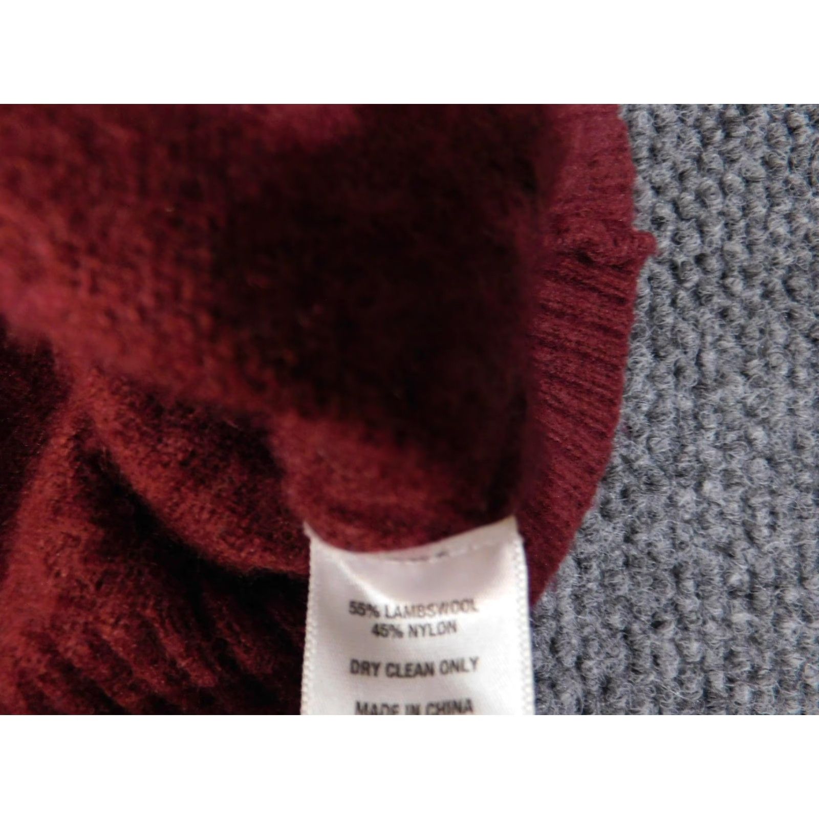 Vintage Crown & Ivy Sweater Mens Large Red Fair Isle Crewneck Pullover Lambswool Nylon Knit Winter Size US L / EU 52-54 / 3 - 7 Thumbnail