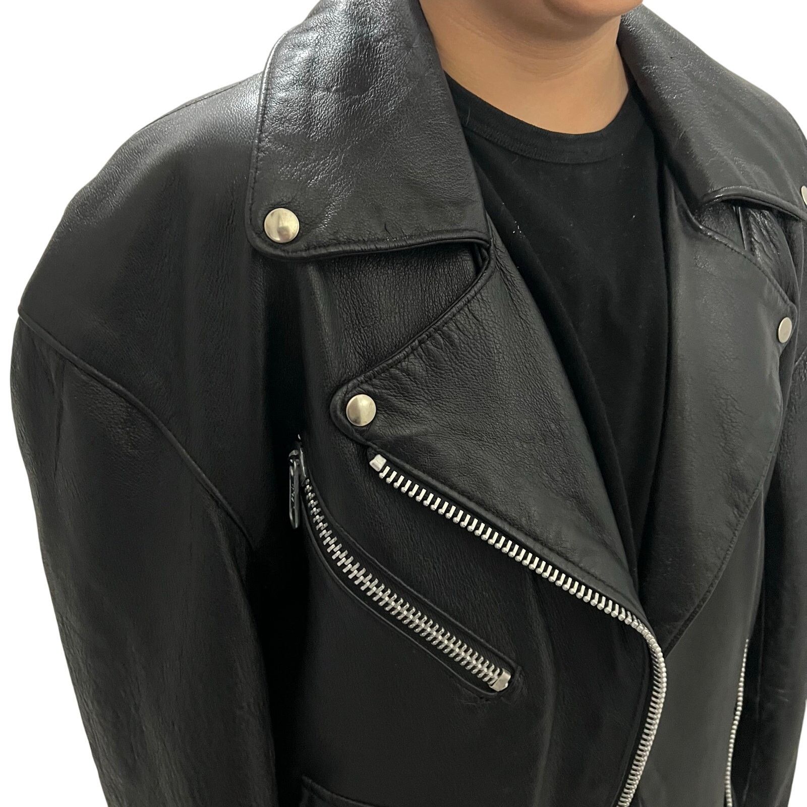 Vintage Vintage Outerwear by Phoenix Rose Heart Leather Jacket M Size M / US 6-8 / IT 42-44 - 17 Thumbnail