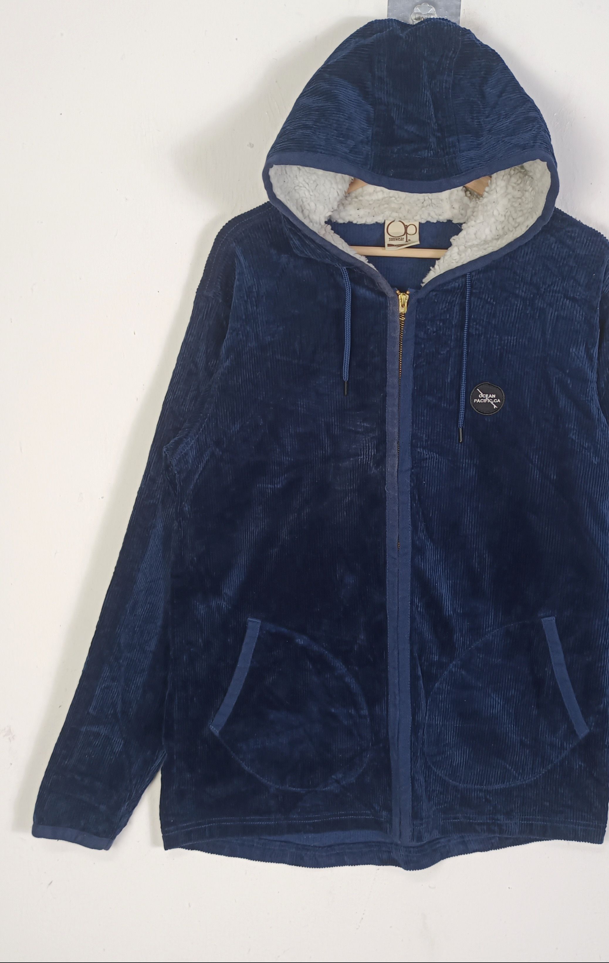 Ocean Pacific Ocean Pacific Sun Wear Corduroy Jacket Size US L / EU 52-54 / 3 - 4 Thumbnail