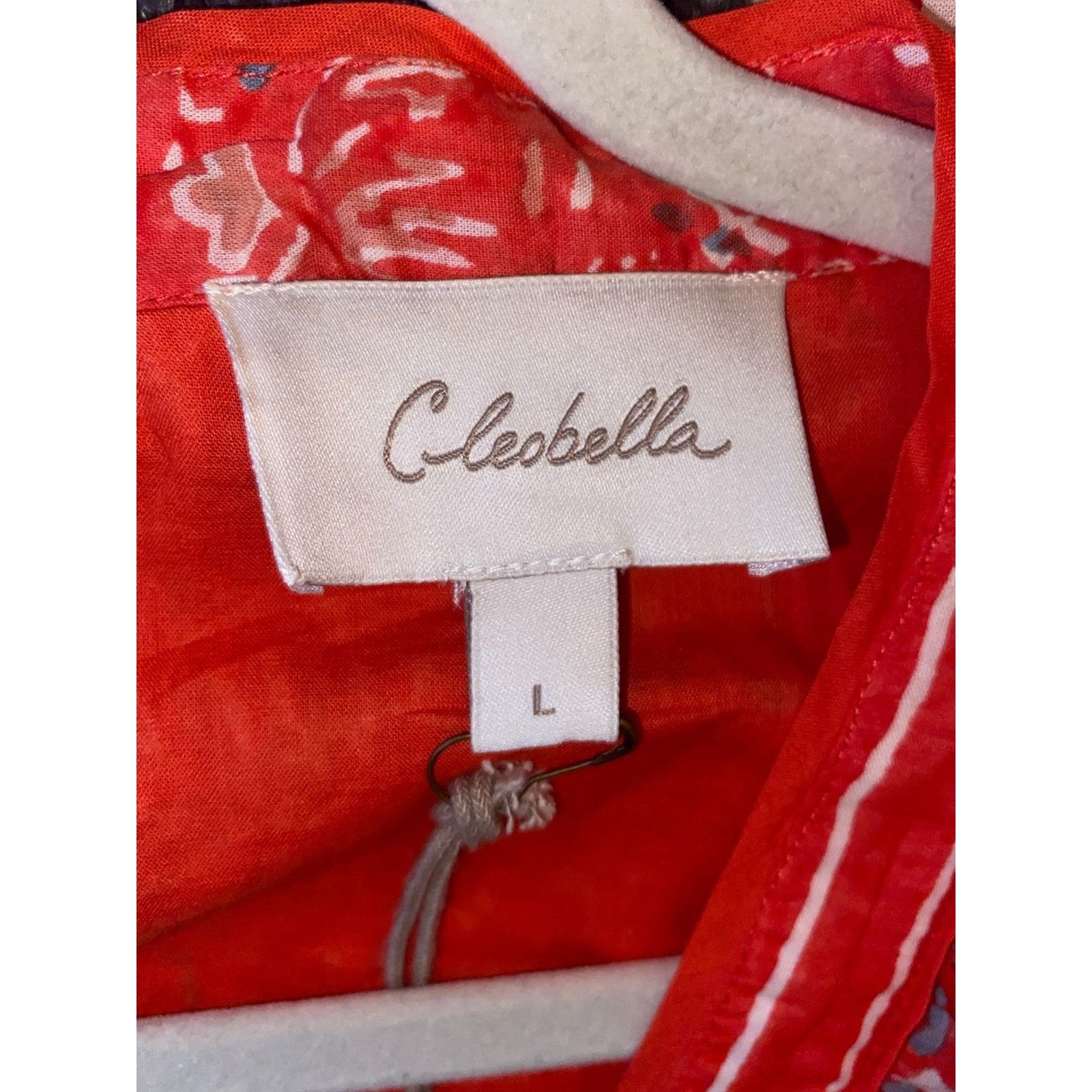 Cleobella New $218 Cleobella Blair RWB Boho Block Print Dress L Size L / US 10 / IT 46 - 3 Thumbnail