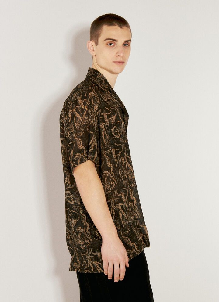 Vivienne Westwood o1y0525 Patterned Shirt in Brown Size US S / EU 44-46 / 1 - 3 Thumbnail