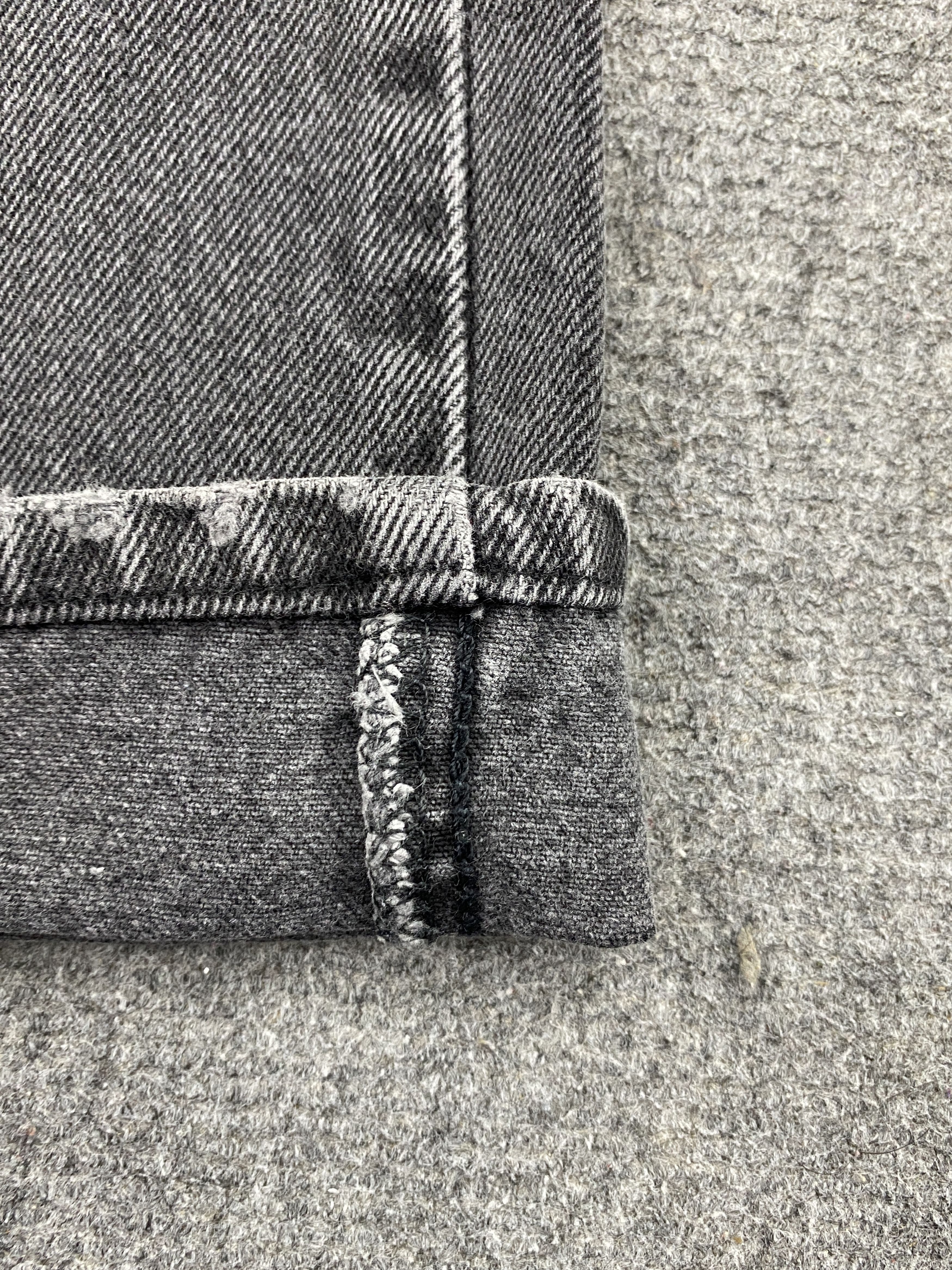 Levi's × Vintage Vintage Levi's 505 Faded Black Denim Jeans Size US 34 / EU 50 - 8 Thumbnail