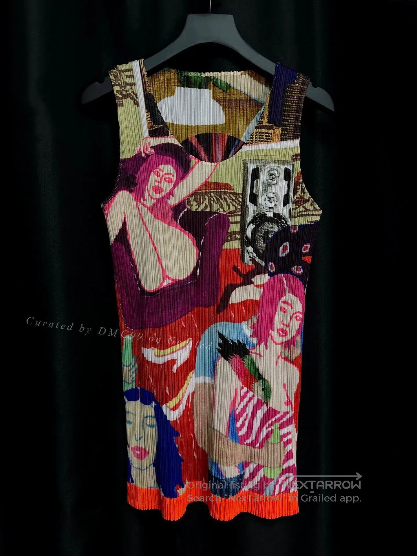 Pleats Please Issey Miyake Issey Miyake 01SS Comic Pleats Tank. Size L / US 10 / IT 46 - 1 Thumbnail