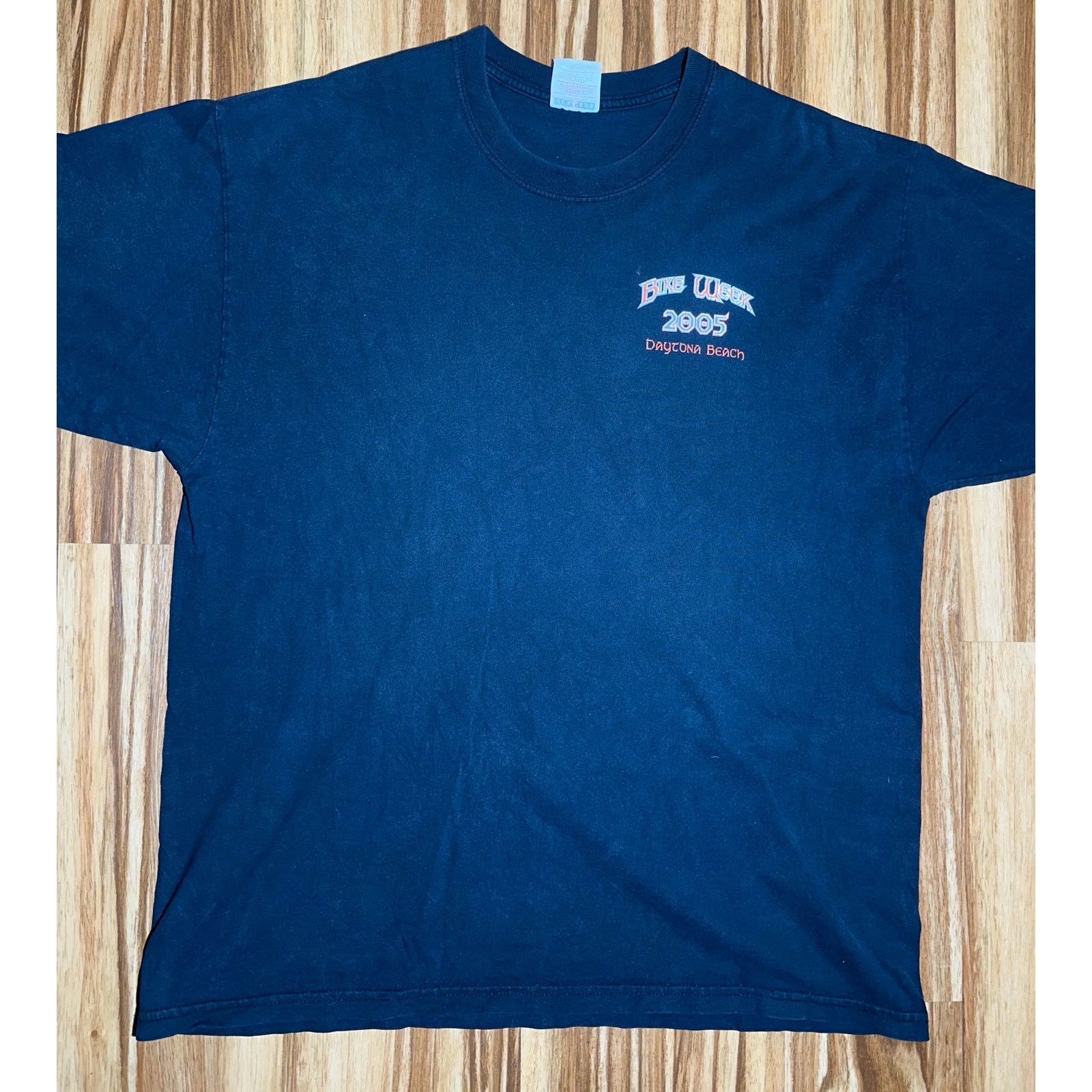 Jerzees Vintage 2005 Daytona Beach Bike week 64th edition XL Tshirt Size US XL / EU 56 / 4 - 4 Thumbnail