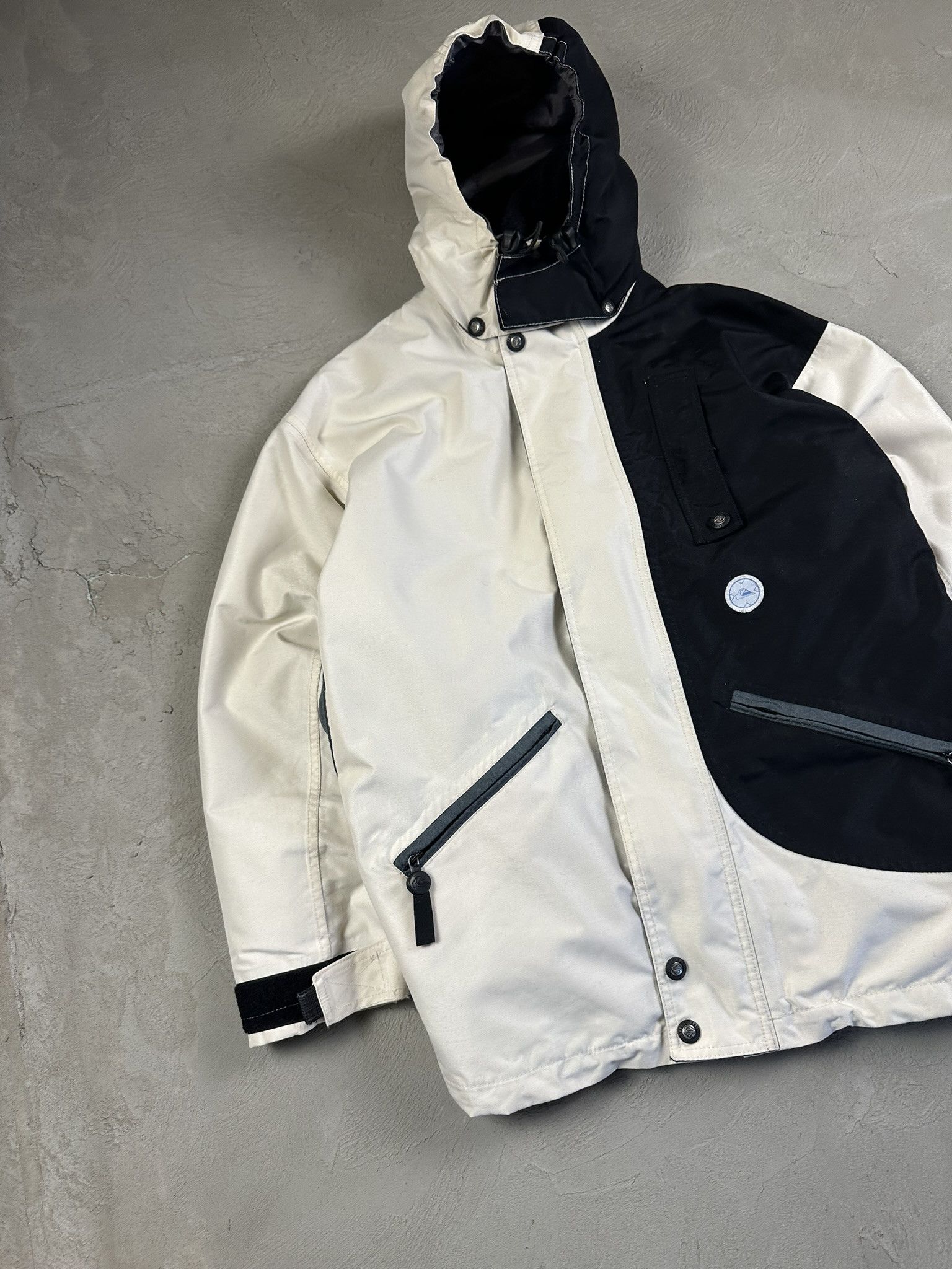 90s tech nylon shell jacket Y2K archive メンズ