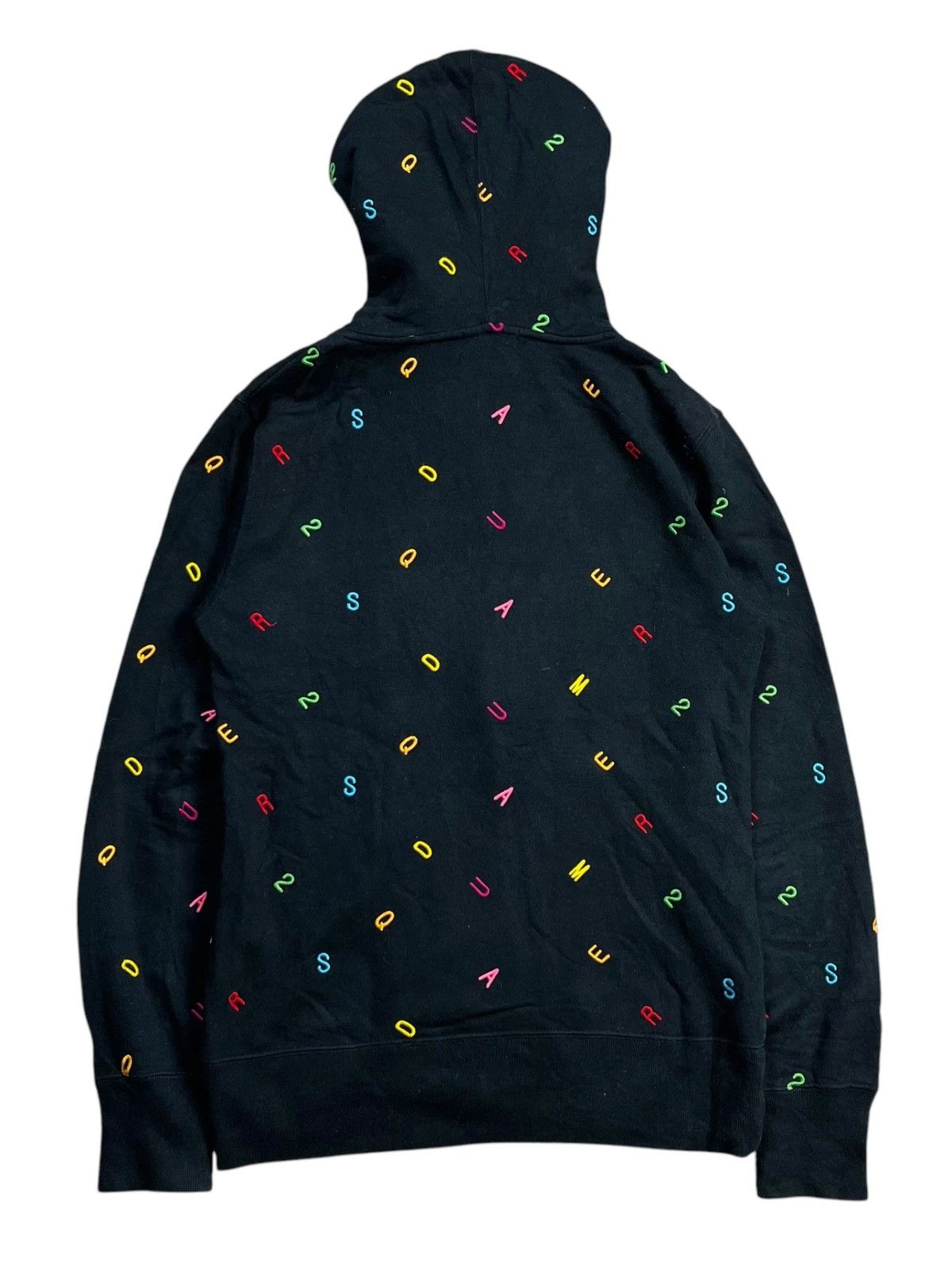 20471120 2000s M25SQUARED - GIMP Alphabet Zip Hoodie Size US M / EU 48-50 / 2 - 3 Thumbnail