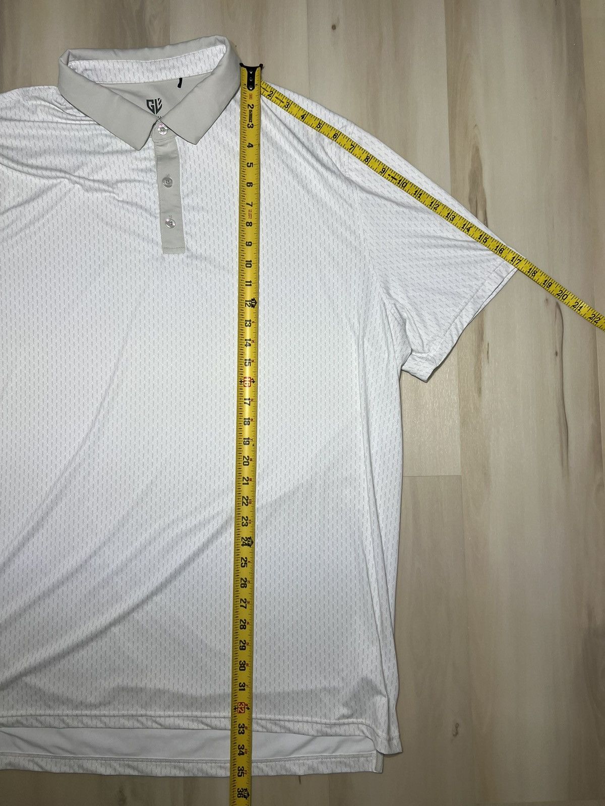 Other Graham Luxe Men's Polo Shirt Golf Floral Performance Sz 3XL Size US XXL / EU 58 / 5 - 6 Thumbnail