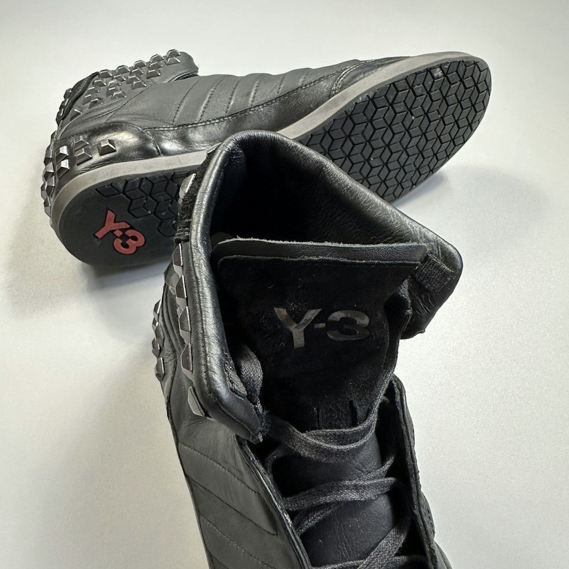 Adidas × Yohji Yamamoto Y-3 × Yohii Yamamoto Honia Stud