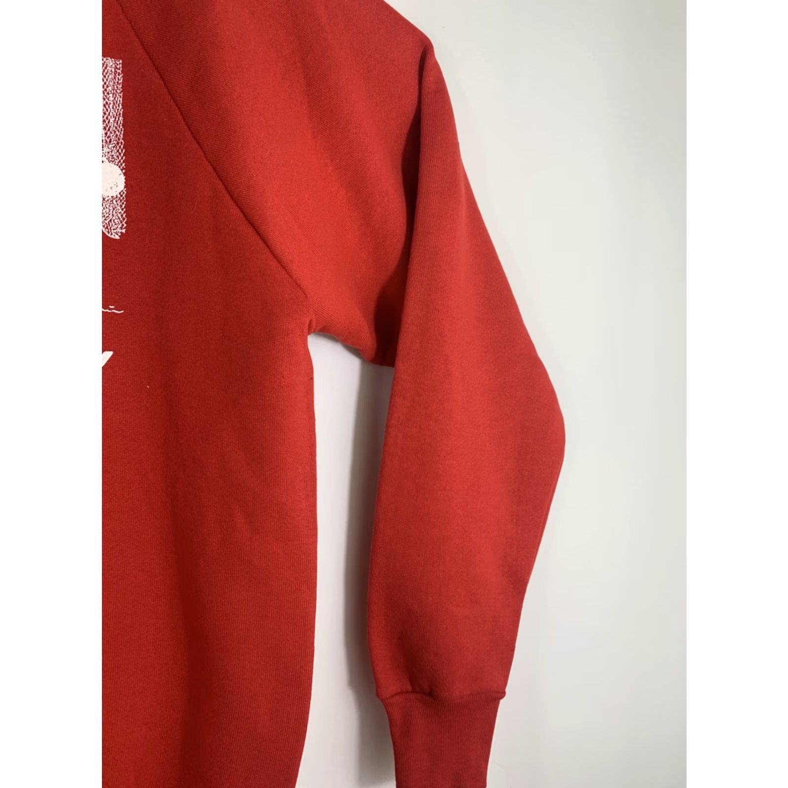 Jerzees VINTAGE Jerzees Unisex L Red Serenity Seasons Greetings Crew Neck Sweater Size US L / EU 52-54 / 3 - 5 Thumbnail