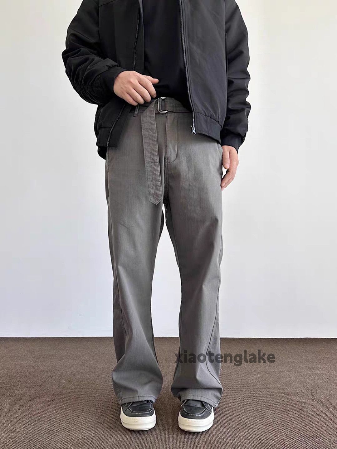 Designer × Japanese Brand × Vintage utility faded cleanfit yuppie bootcut loose work pants Size US 32 / EU 48 - 1 Thumbnail