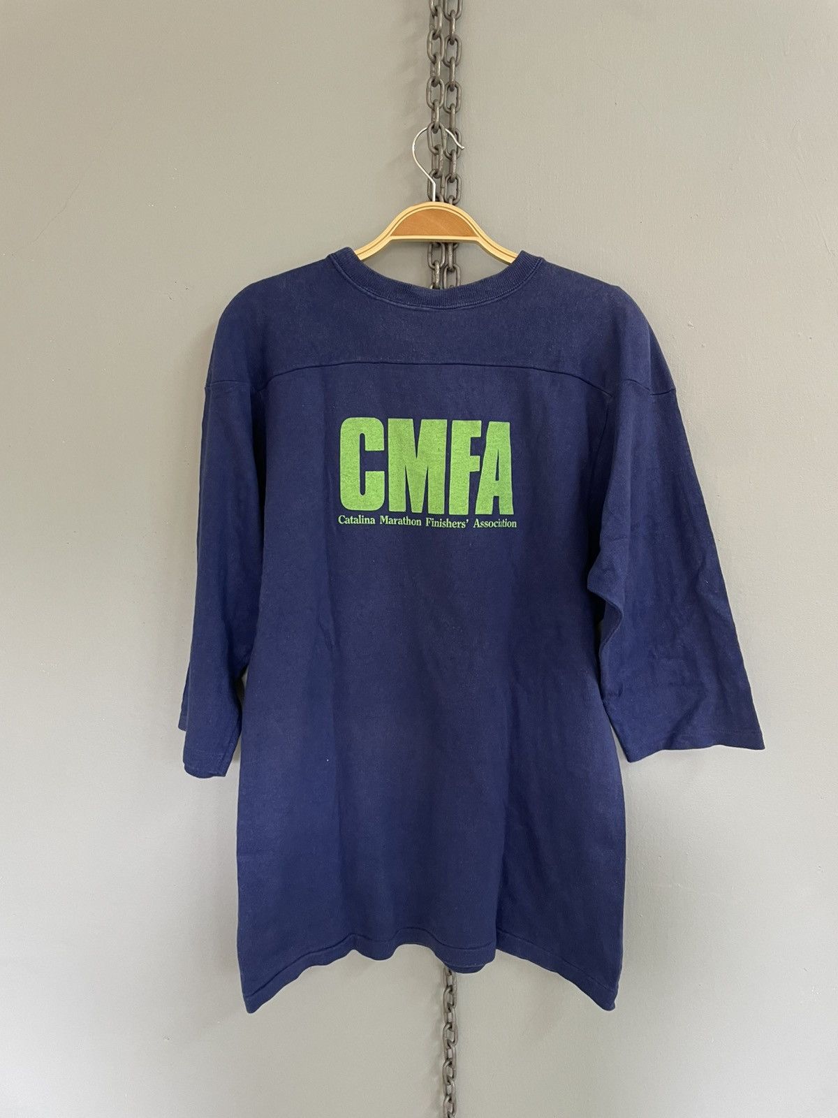 Asics Vintage 80s CMFA Asics Tiger marathon jersey raglan Size US M / EU 48-50 / 2 - 2 Thumbnail