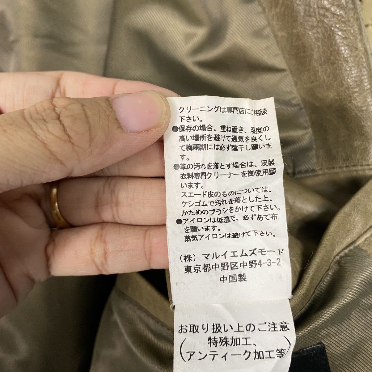 Japanese Brand 📌Vintage Cafe Racer Leather Jacket GGPX Issey Miyake Size US M / EU 48-50 / 2 - 24 Thumbnail