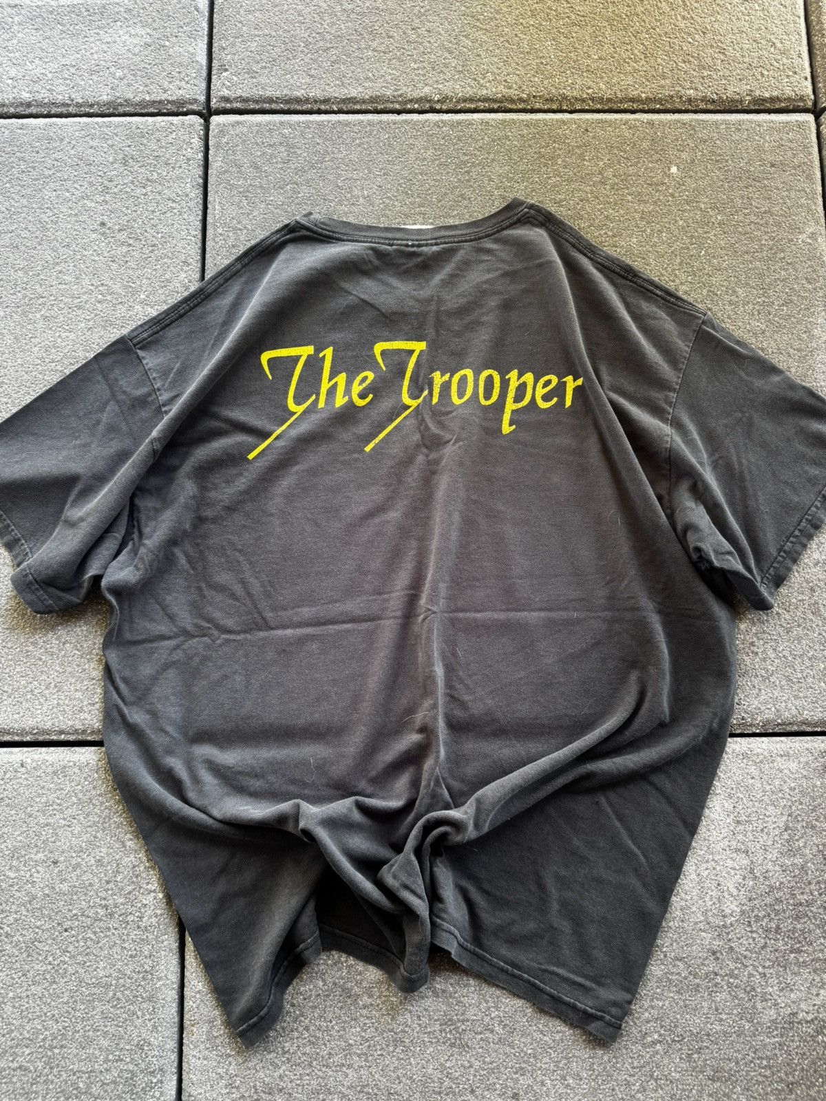 Vintage VINTAGE IRON MAIDEN BAND TEE Size US XL / EU 56 / 4 - 2 Thumbnail