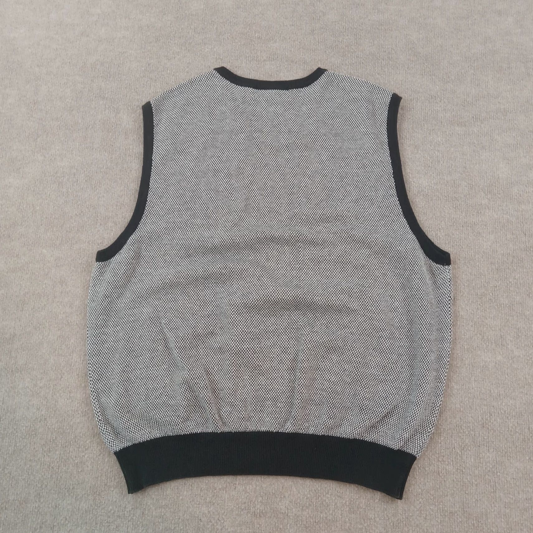Ralph Lauren Ralph Lauren Mens Sweater Vest Extra Large XL Black White Size US XL / EU 56 / 4 - 7 Thumbnail