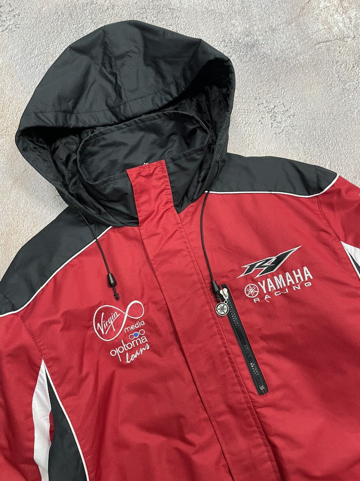 NASCAR Vintage Yamaha Racing Big Logo Jacket Size US M / EU 48-50 / 2 - 3 Thumbnail