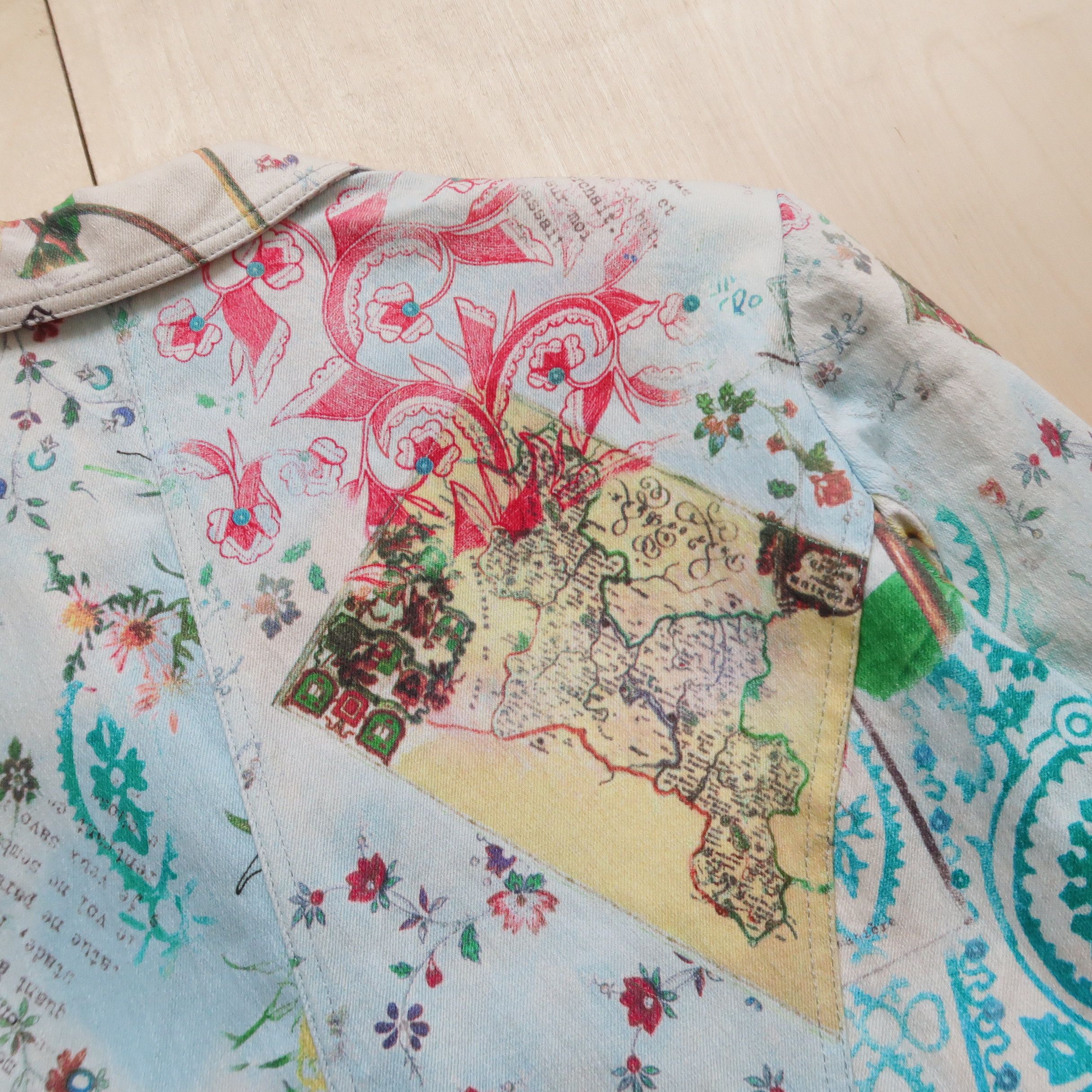 Japanese Brand 2018 Kansai Yamamoto LSD Psychedelic Floral Jacket Size US S / EU 44-46 / 1 - 20 Thumbnail