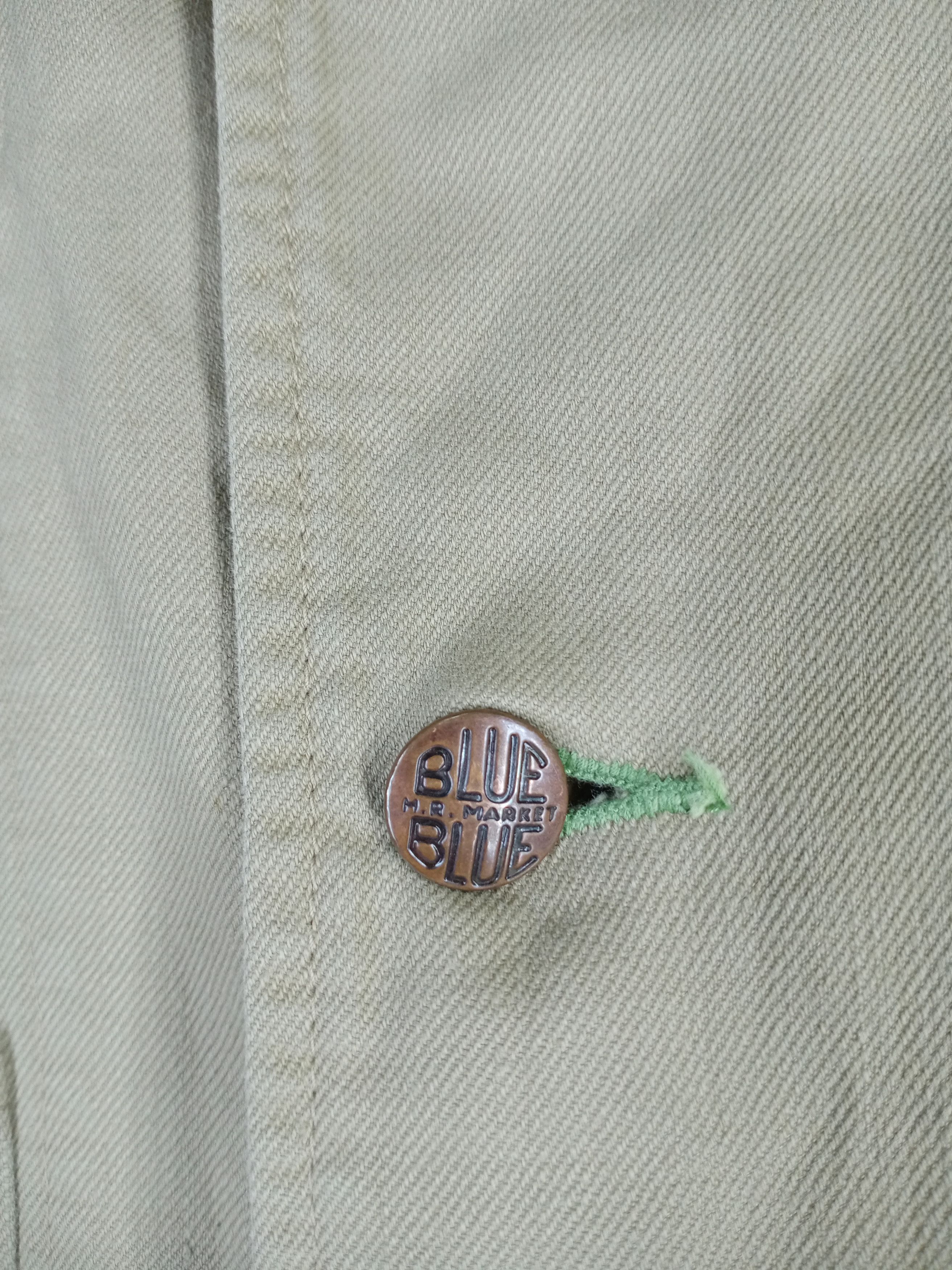 Blue Blue Japan VINTAGE BLUE BLUE JAPAN H.R MARKET ARIGATO JACKET Size US M / EU 48-50 / 2 - 4 Thumbnail
