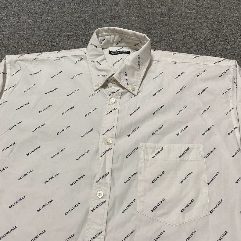 Balenciaga Balenciaga size 39 Bulletproof All-over Shirt Size US M / EU 48-50 / 2 - 3 Thumbnail