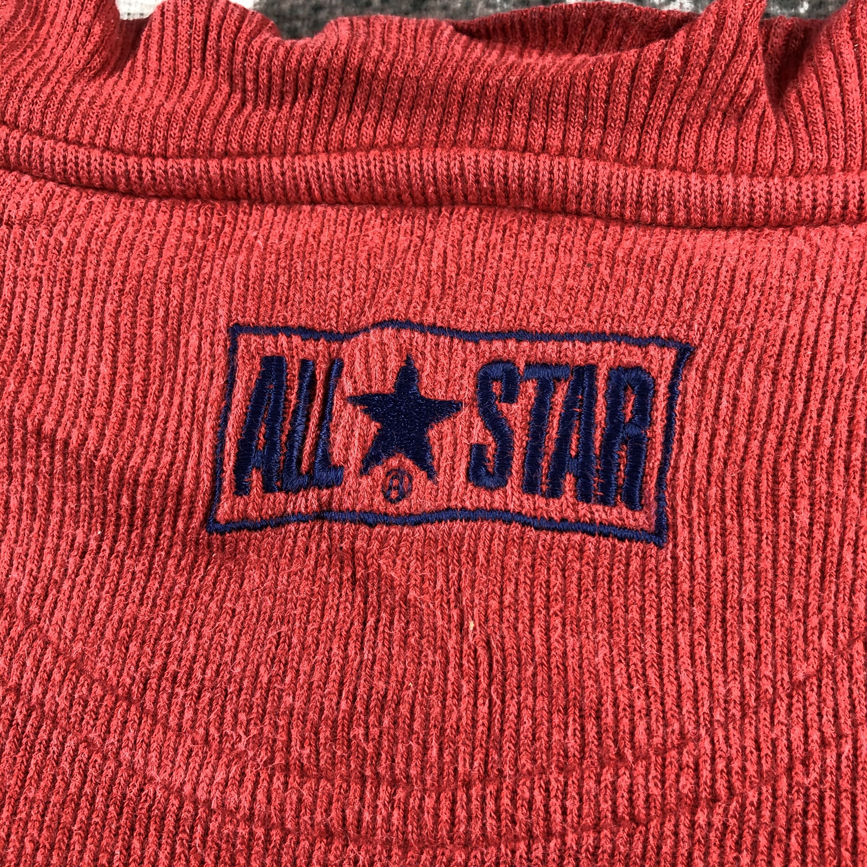 Converse Vintage Converse All Star Jumper Sweatshirt F212 Size US L / EU 52-54 / 3 - 3 Thumbnail