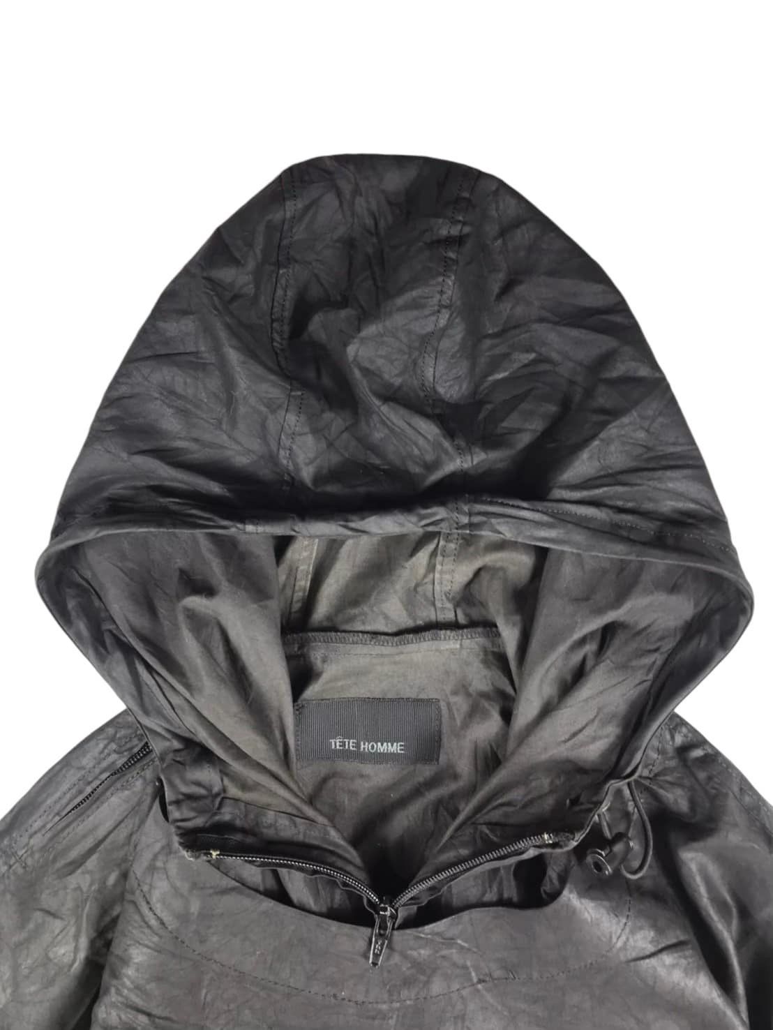 Issey Miyake × Tete Homme Tete Homme Smock Black Jacket Size US L / EU 52-54 / 3 - 4 Thumbnail