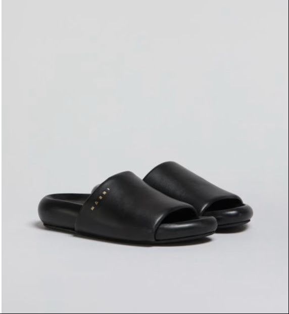 Marni o1w1db11024 Pouf Sandals in Black Size US 11 / EU 44 - 1 Preview