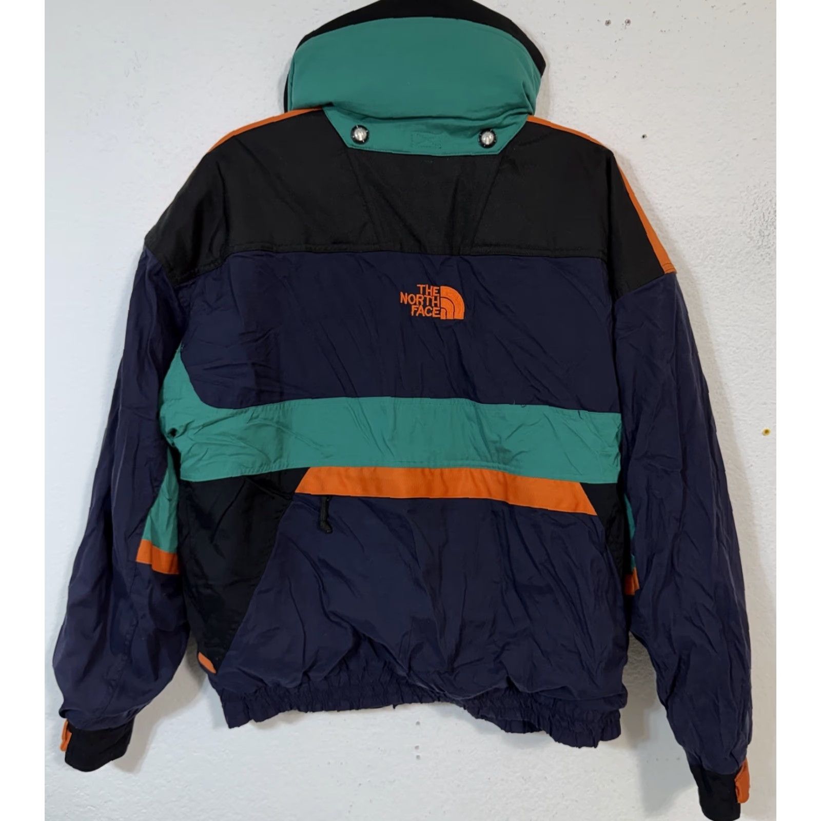 The North Face VINTAGE The North Face Jacket Coat Coat Mens L Blue GoreTex 90s Extreme Gear Ski Weathergear Anorak Winter Size US L / EU 52-54 / 3 - 6 Thumbnail