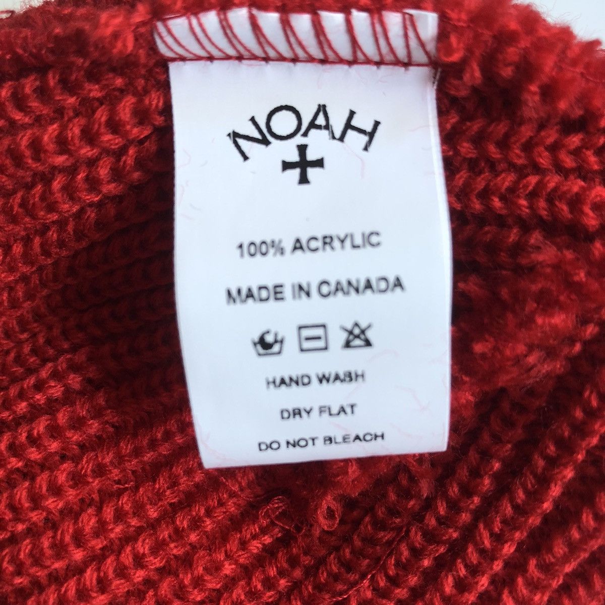 Noah Noah Core Logo RED Size ONE SIZE - 4 Thumbnail