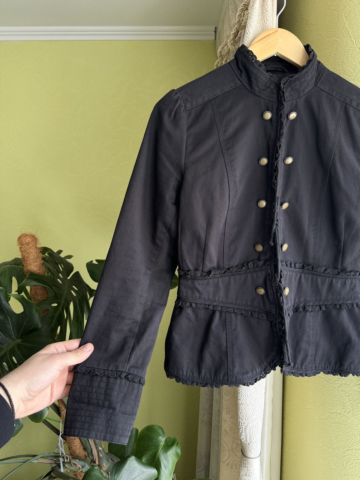 Hysteric Glamour 00s Military Napoleon Bohemian Jacket PPFM Style Avantgarde Size S / US 4 / IT 40 - 5 Thumbnail