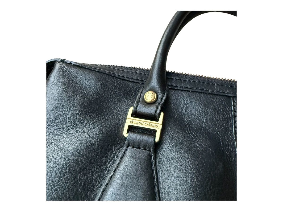 Issey Miyake × Tsumori Chisato Tsumori Chisato Carry Black Leather 2 Way Bag Size ONE SIZE - 7 Thumbnail