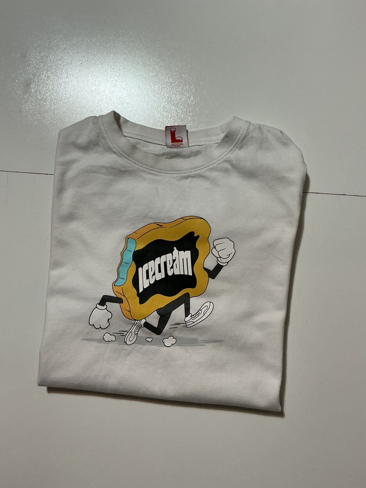 Icecream Ice Cream Billionaire Boys Club BBC Graphic White T-Shirt Size US L / EU 52-54 / 3 - 1 Thumbnail
