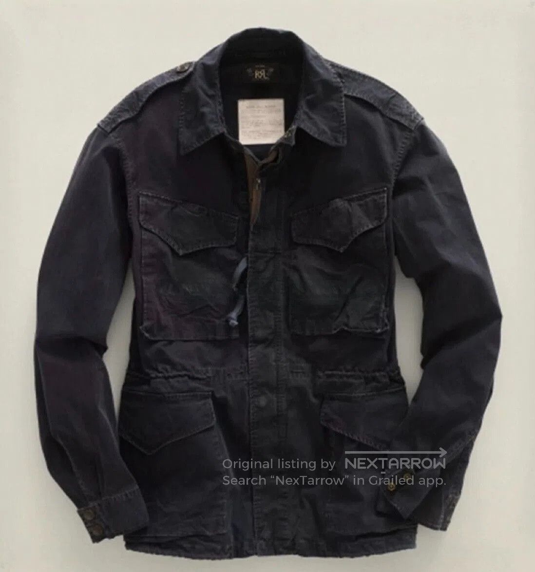 RRL Ralph Lauren classic military style parka jacket. Size US M / EU 48-50 / 2 - 1 Thumbnail