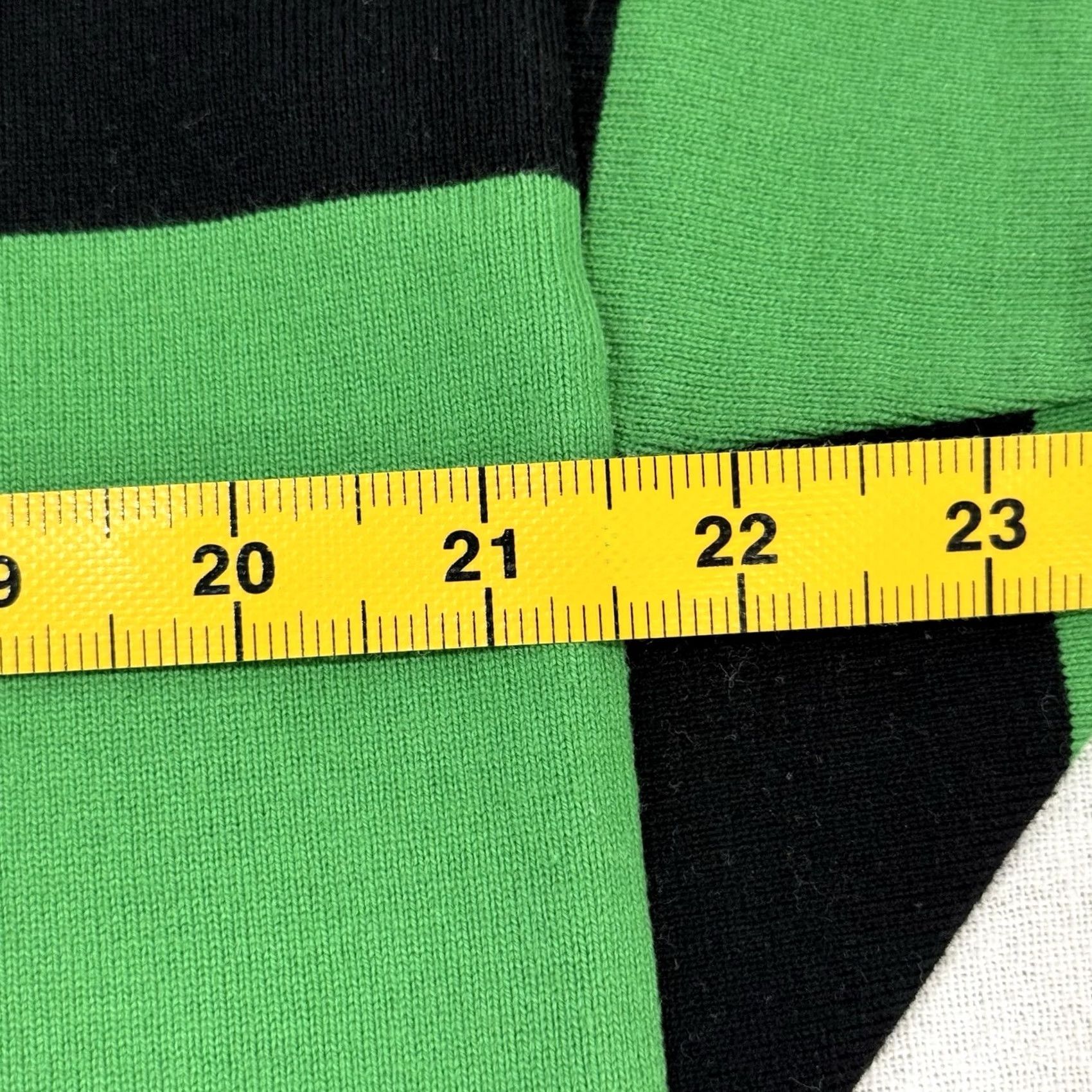 Vintage VINTAGE Sports Resources Polo Shirt Men’s Medium Striped Green Rugby Jersey 80s Size US M / EU 48-50 / 2 - 5 Thumbnail