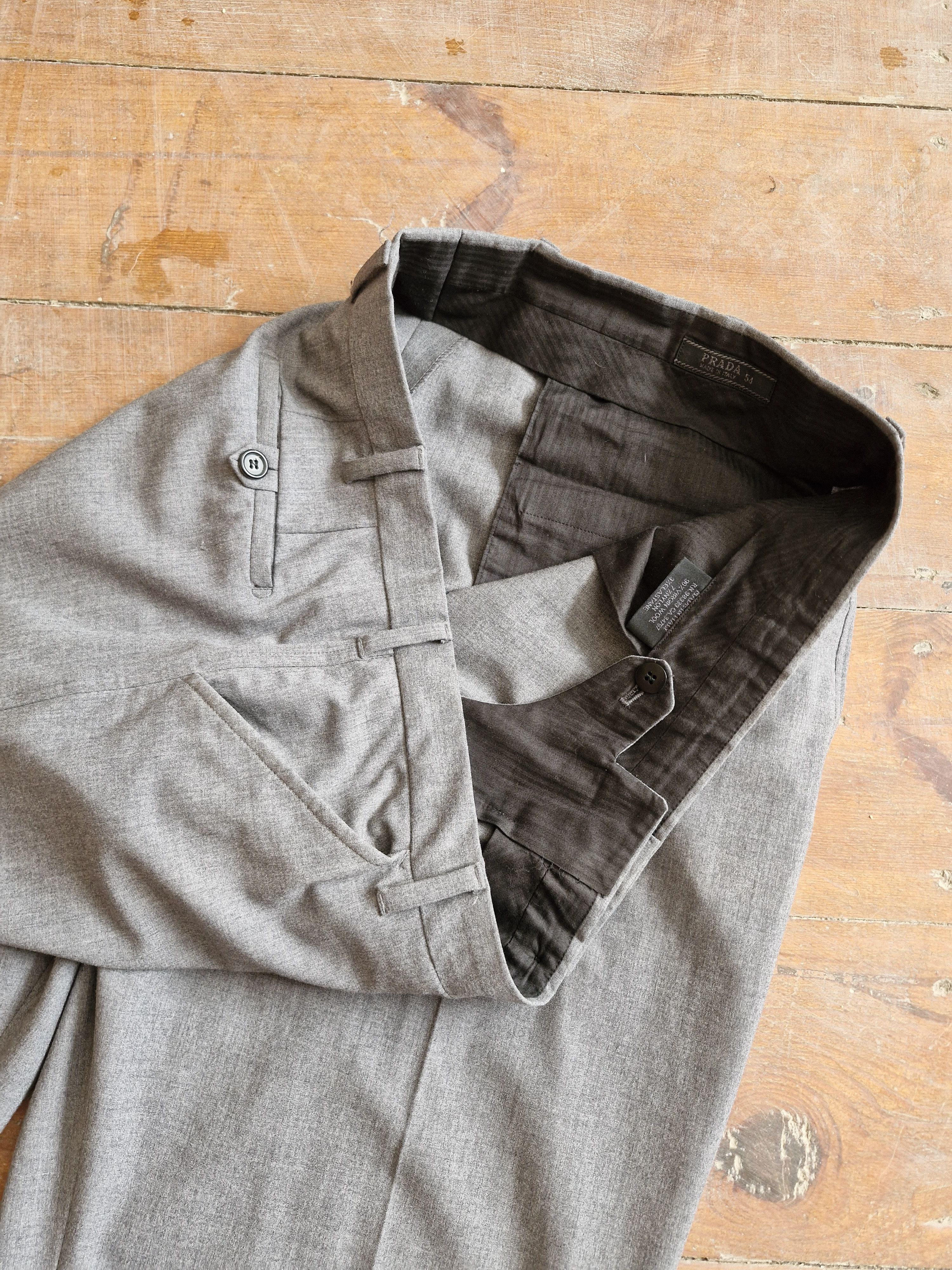 Prada Prada vintage wool pants size 54 Size 54L - 3 Thumbnail