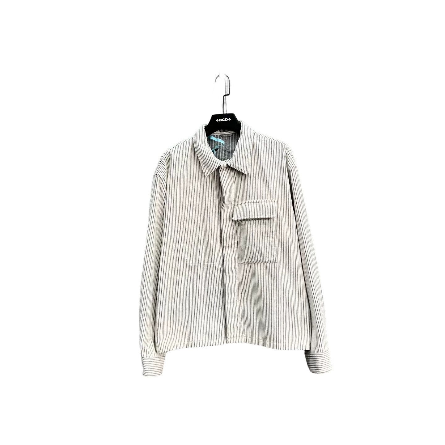 Dior Dior Striped Textured Shirt Size L Size US L / EU 52-54 / 3 - 1 Thumbnail