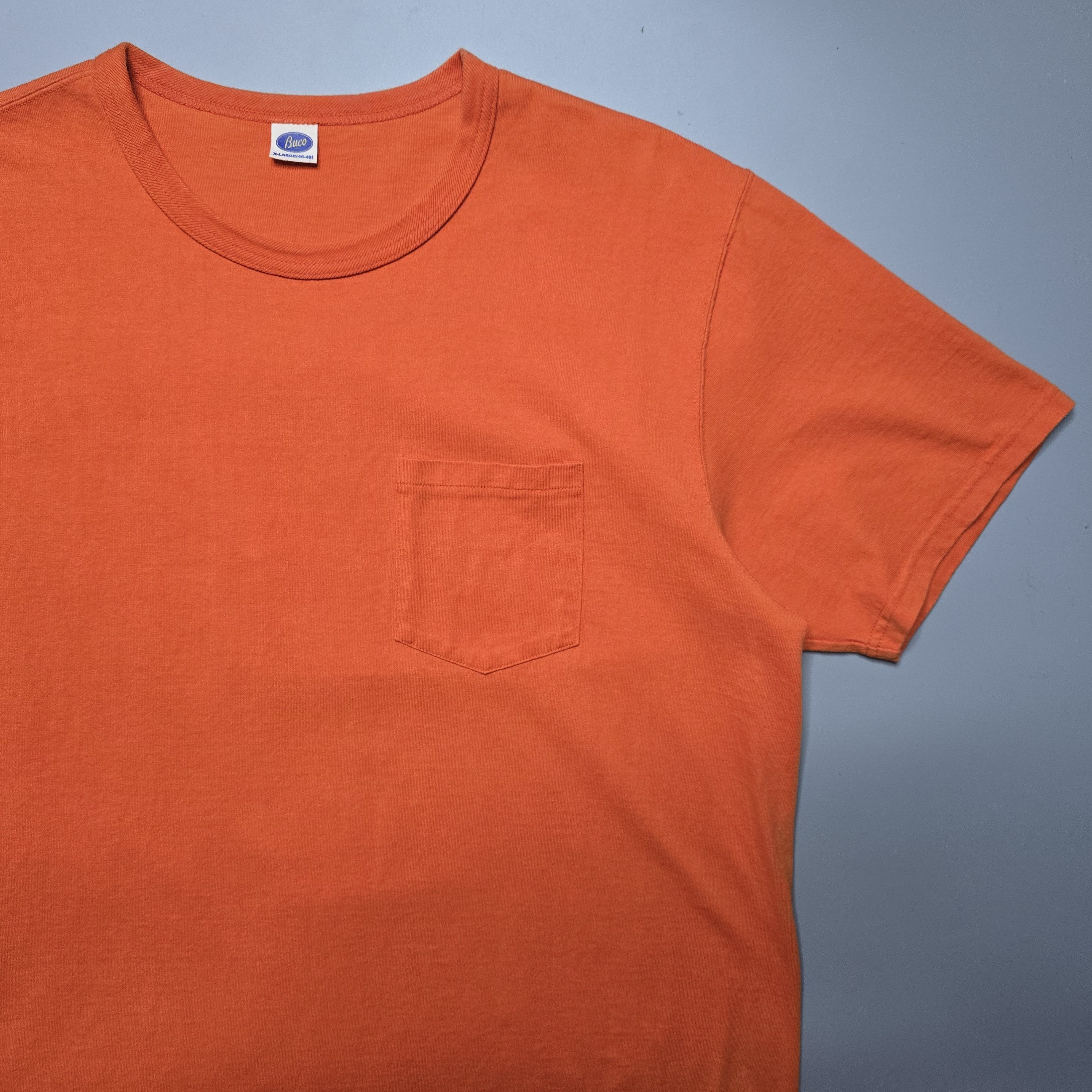 The Real McCoy's Buco - Skull Piston Pocket T-Shirt Size US XL / EU 56 / 4 - 3 Thumbnail