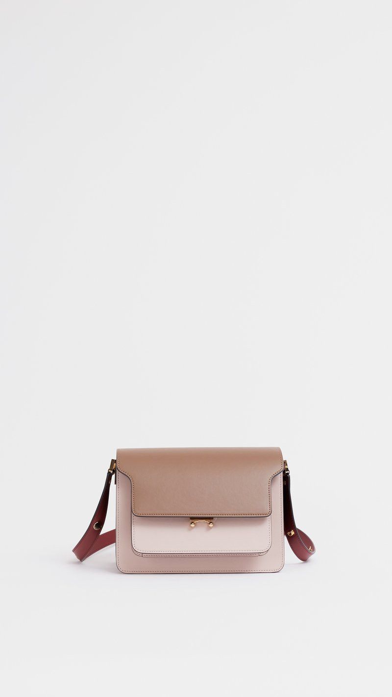 Marni o1w1db11024 Size: OS / Leather Trunk Shoulder Bag Size ONE SIZE - 1 Thumbnail