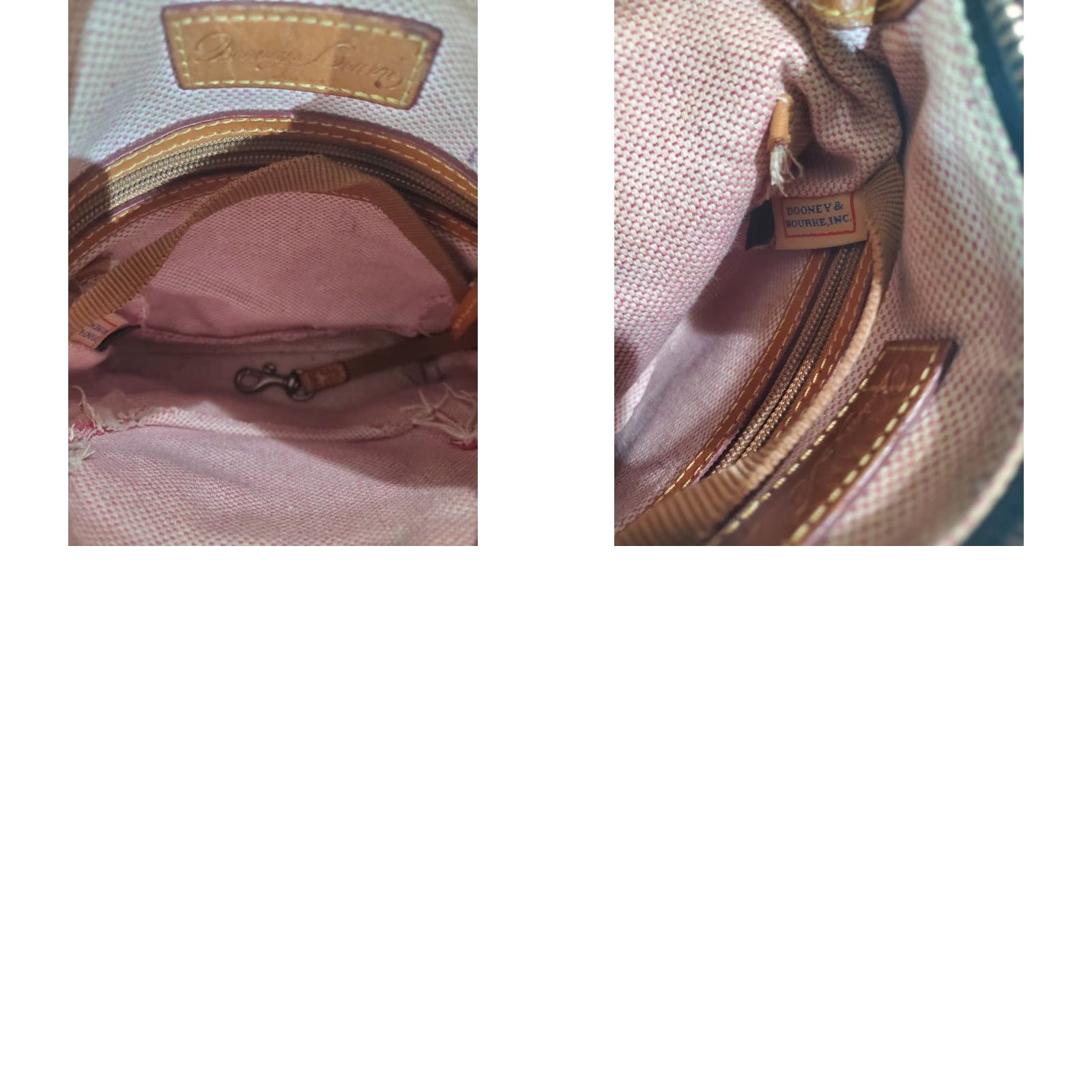 Dooney & Bourke VINTAGE Dooney & Bourke Pebbled Leather Letter Carrier Shoulder Handbag- Black Size ONE SIZE - 8 Thumbnail