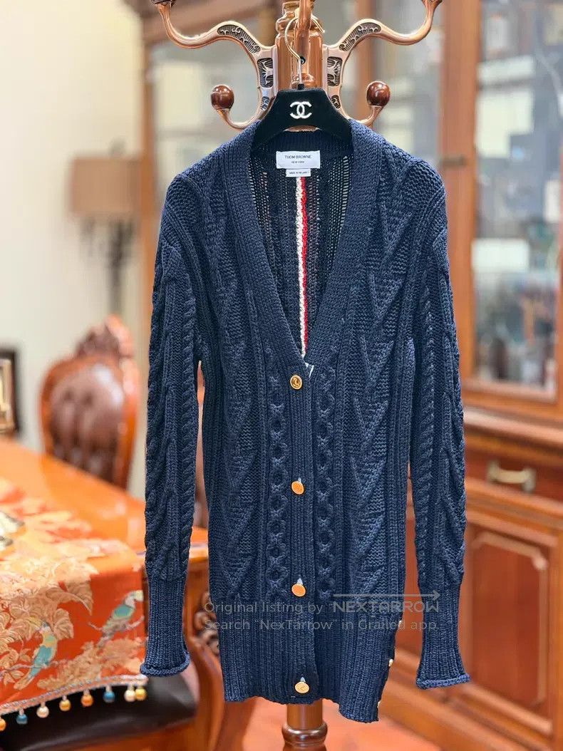 Thom Browne Thom Browne Classic cardigan jacket Size XS / US 0-2 / IT 36-38 - 1 Thumbnail