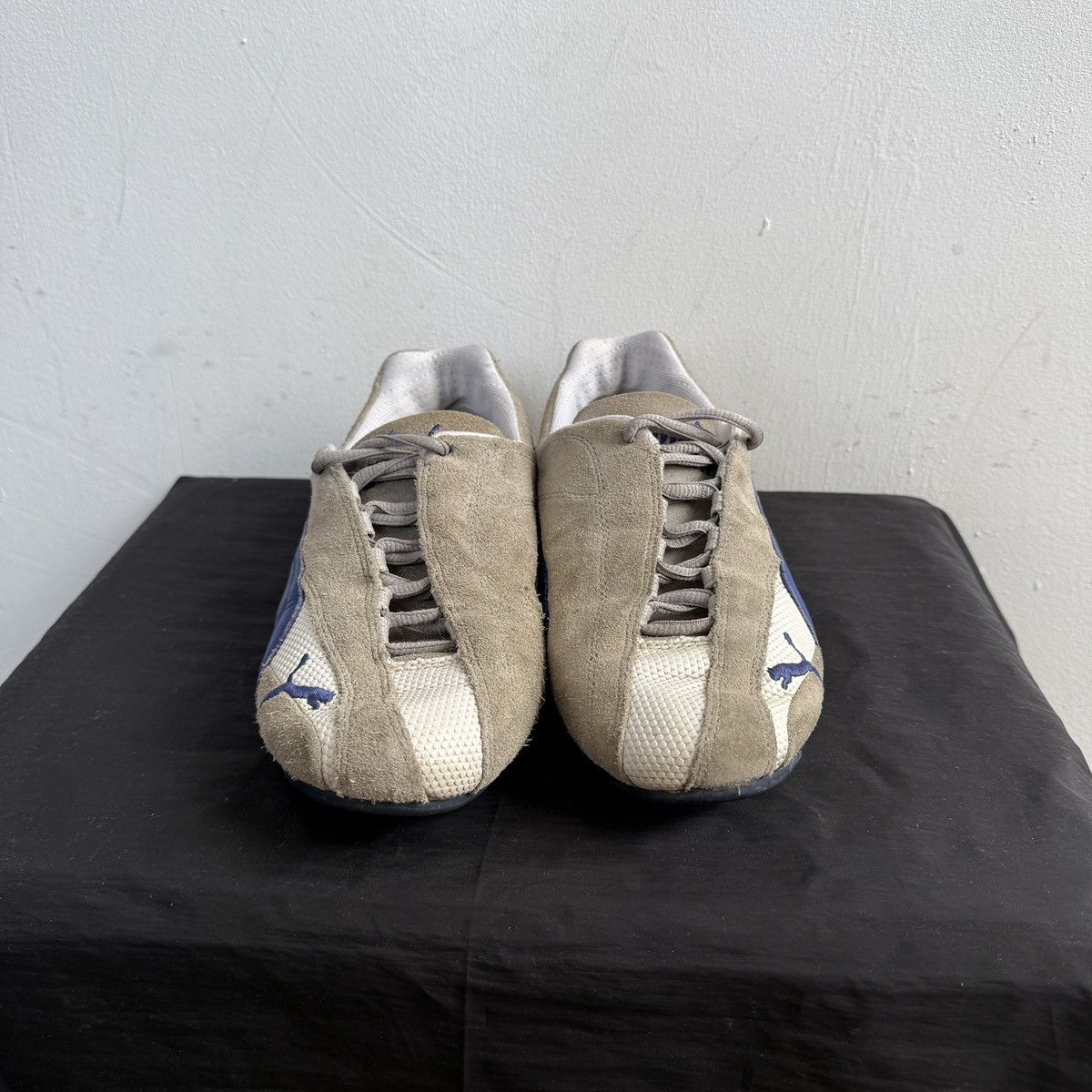 Puma Vintage Puma Speedcat Gray Low Sneakers Size US 7 / EU 40 - 3 Thumbnail