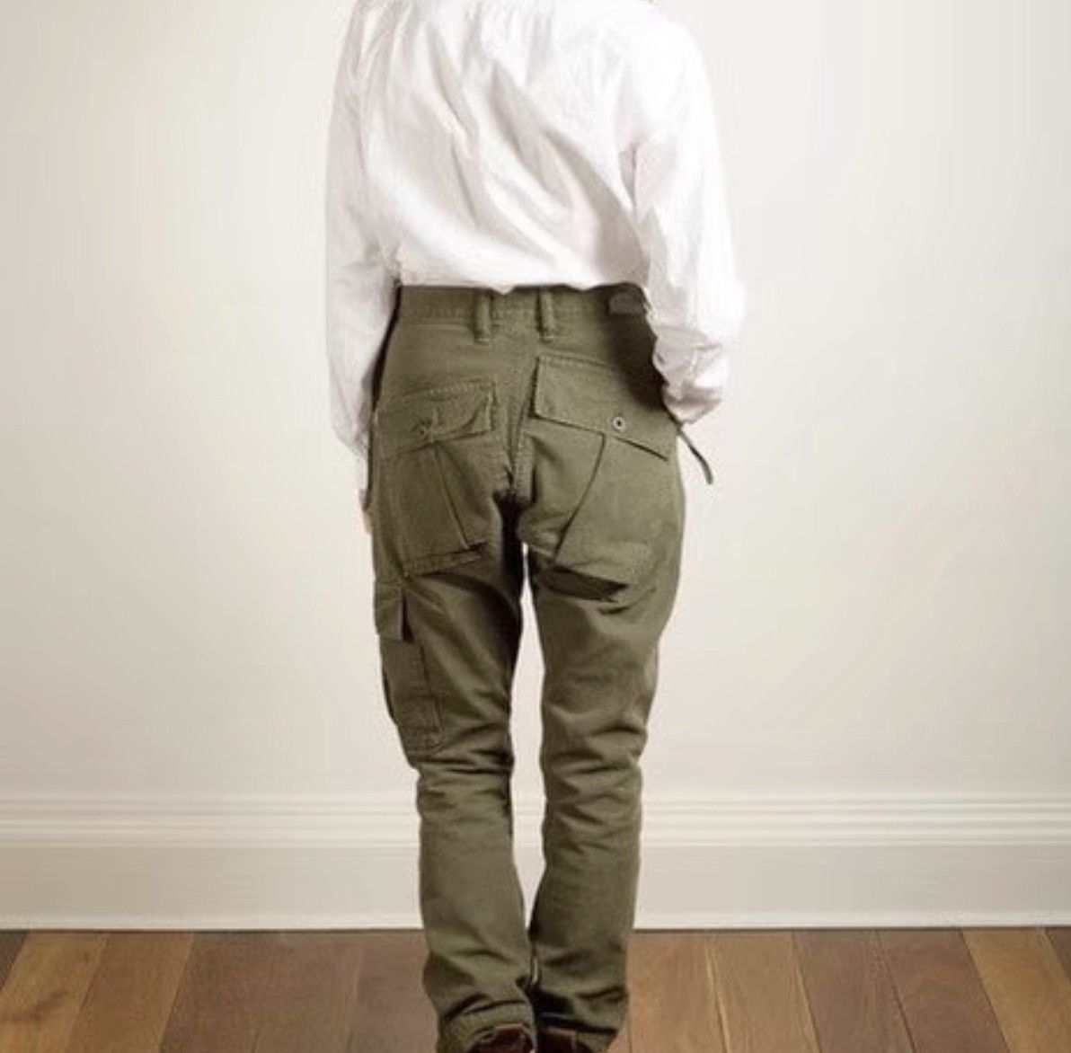 Kapital Kapital Olive Green Strap Cargo Pants J16 Size US 34 / EU 50 - 8 Thumbnail