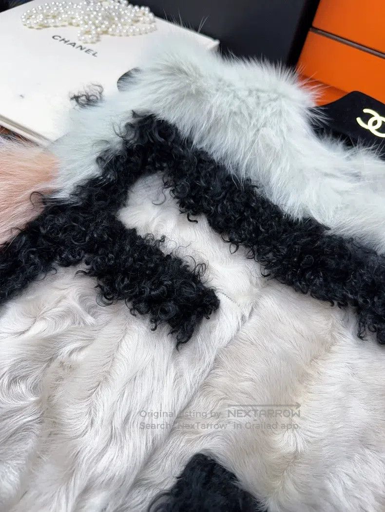 Fendi Fendi Colorful Double F Logo Mixed Fur Vest Jacket Size XS / US 0-2 / IT 36-38 - 4 Thumbnail